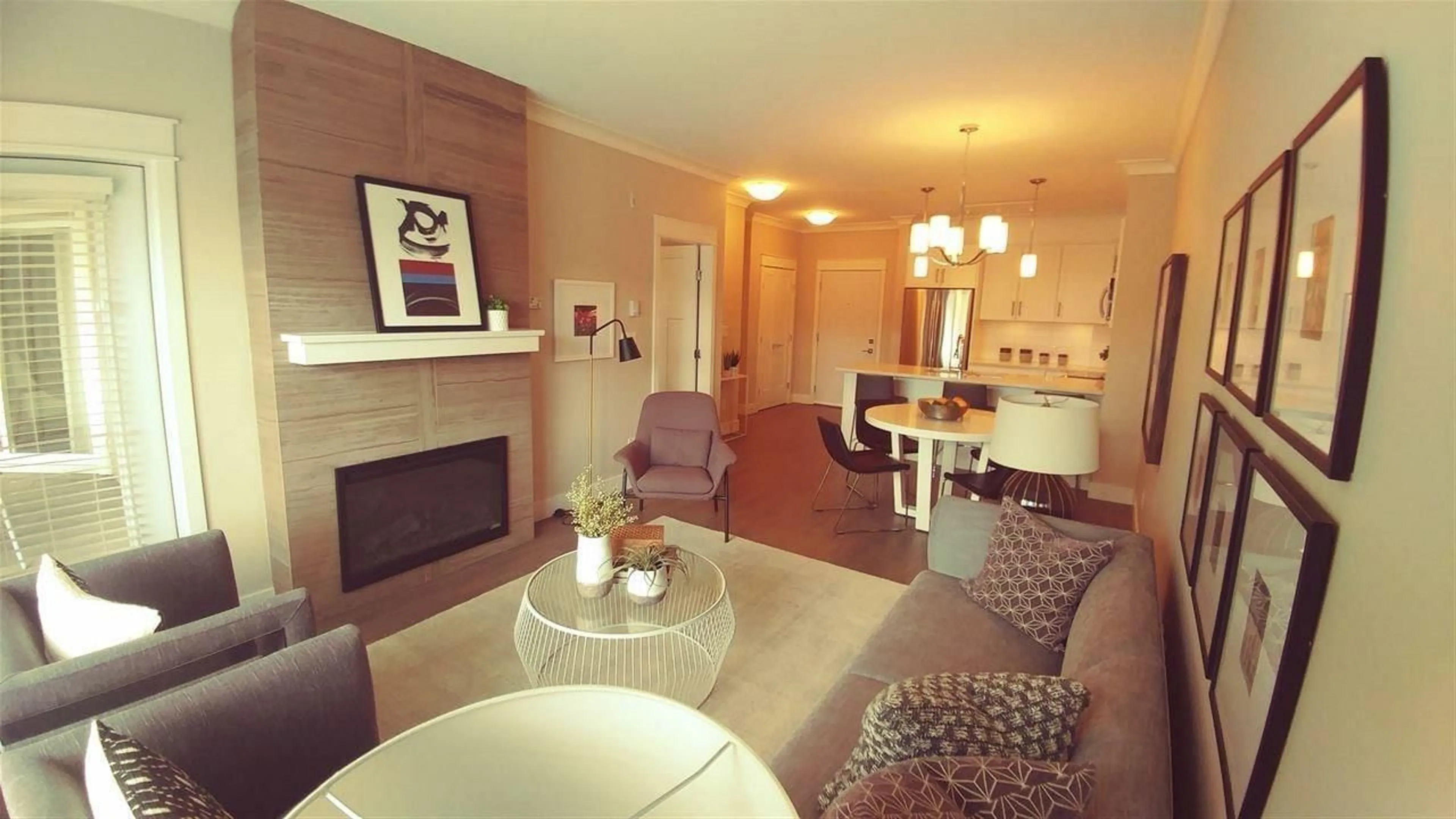 Living room with furniture, unknown for 213 - 5020 221, Langley British Columbia V2Y0V5
