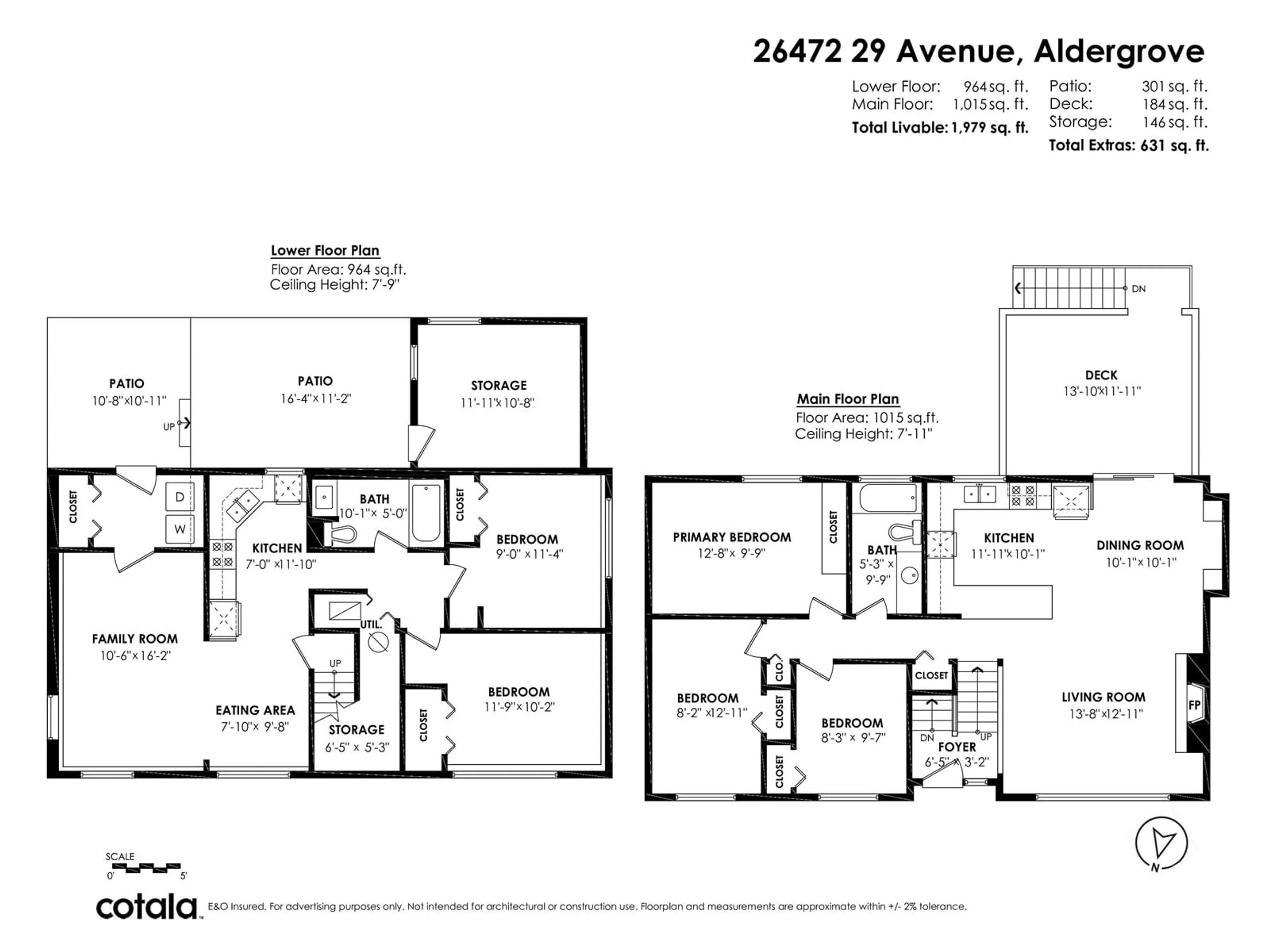 Floor plan for 26472 29, Langley British Columbia V4W3A9