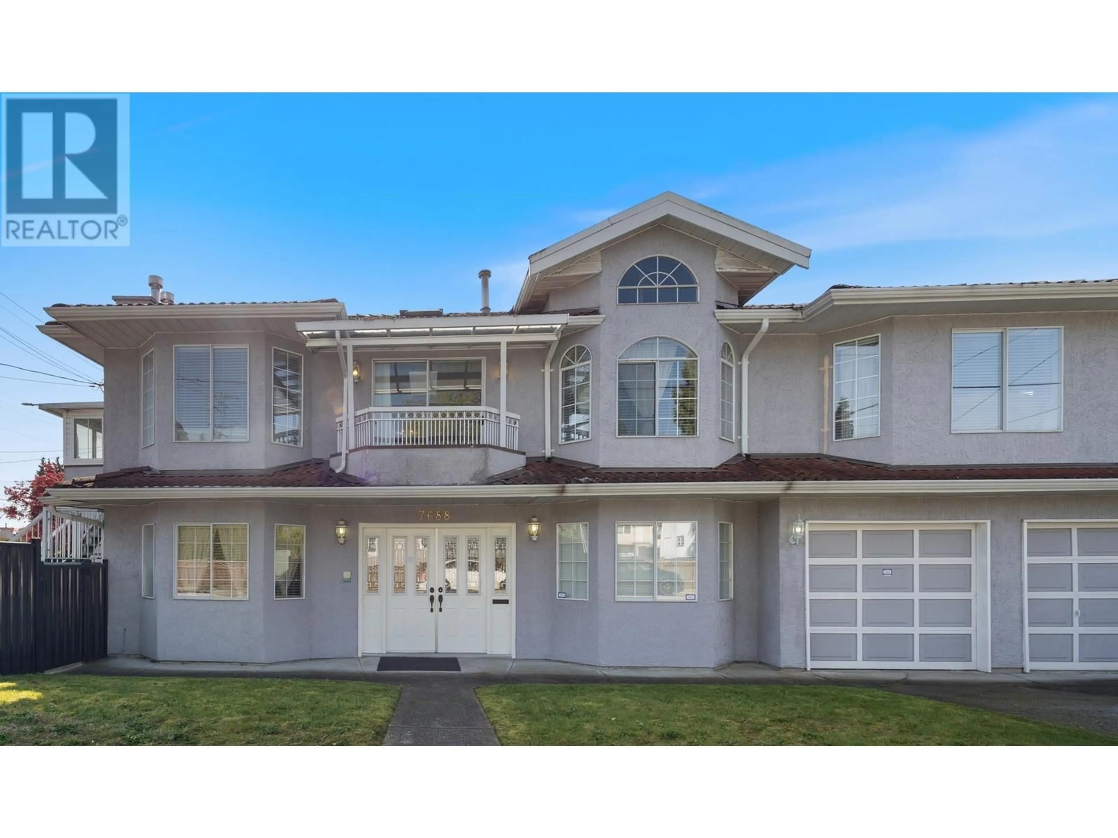 Home with vinyl exterior material, street for 7688 17TH AVENUE, Burnaby British Columbia V3N1L7