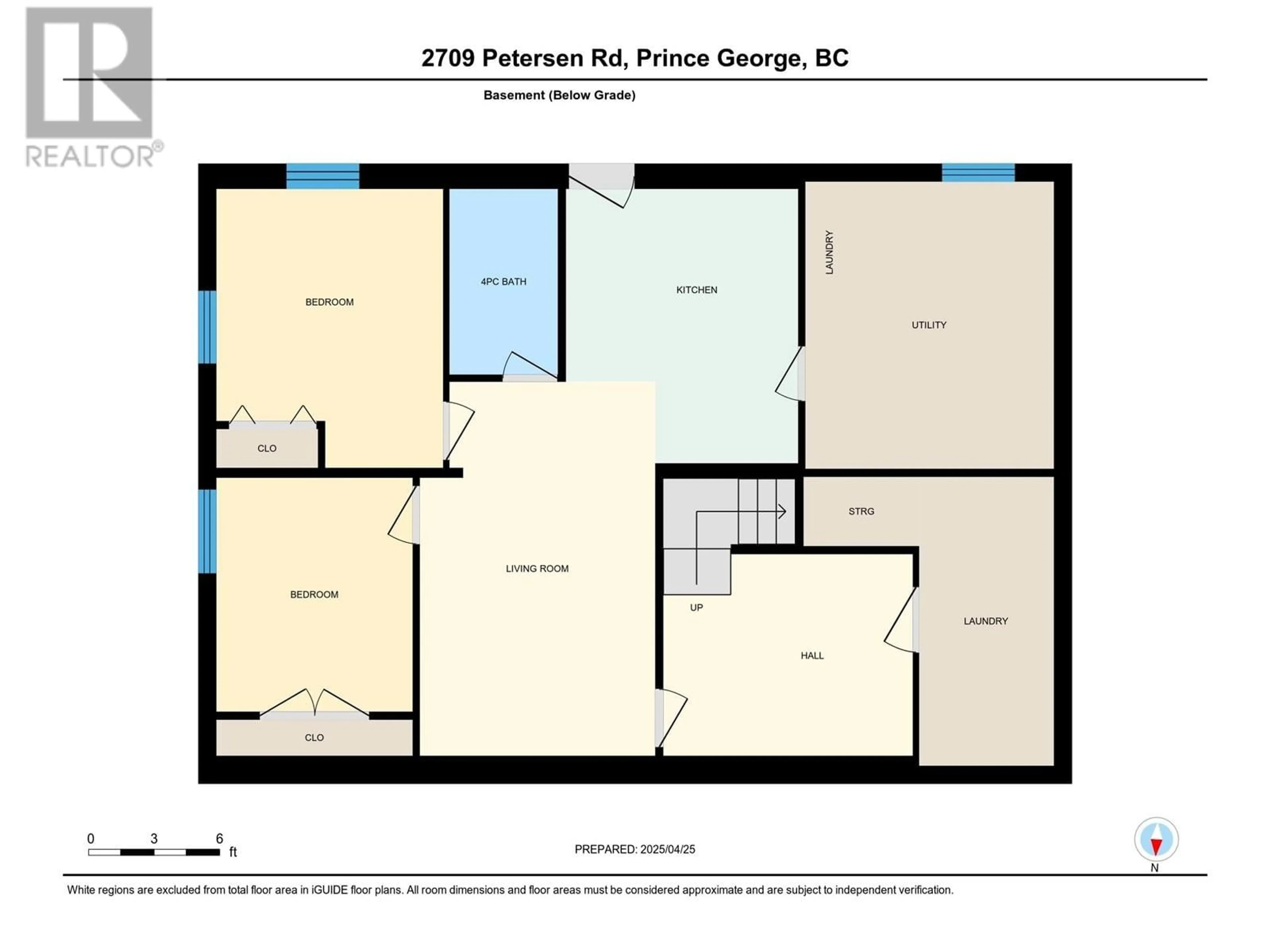Floor plan for 2709 PETERSEN ROAD, Prince George British Columbia V2N1P1