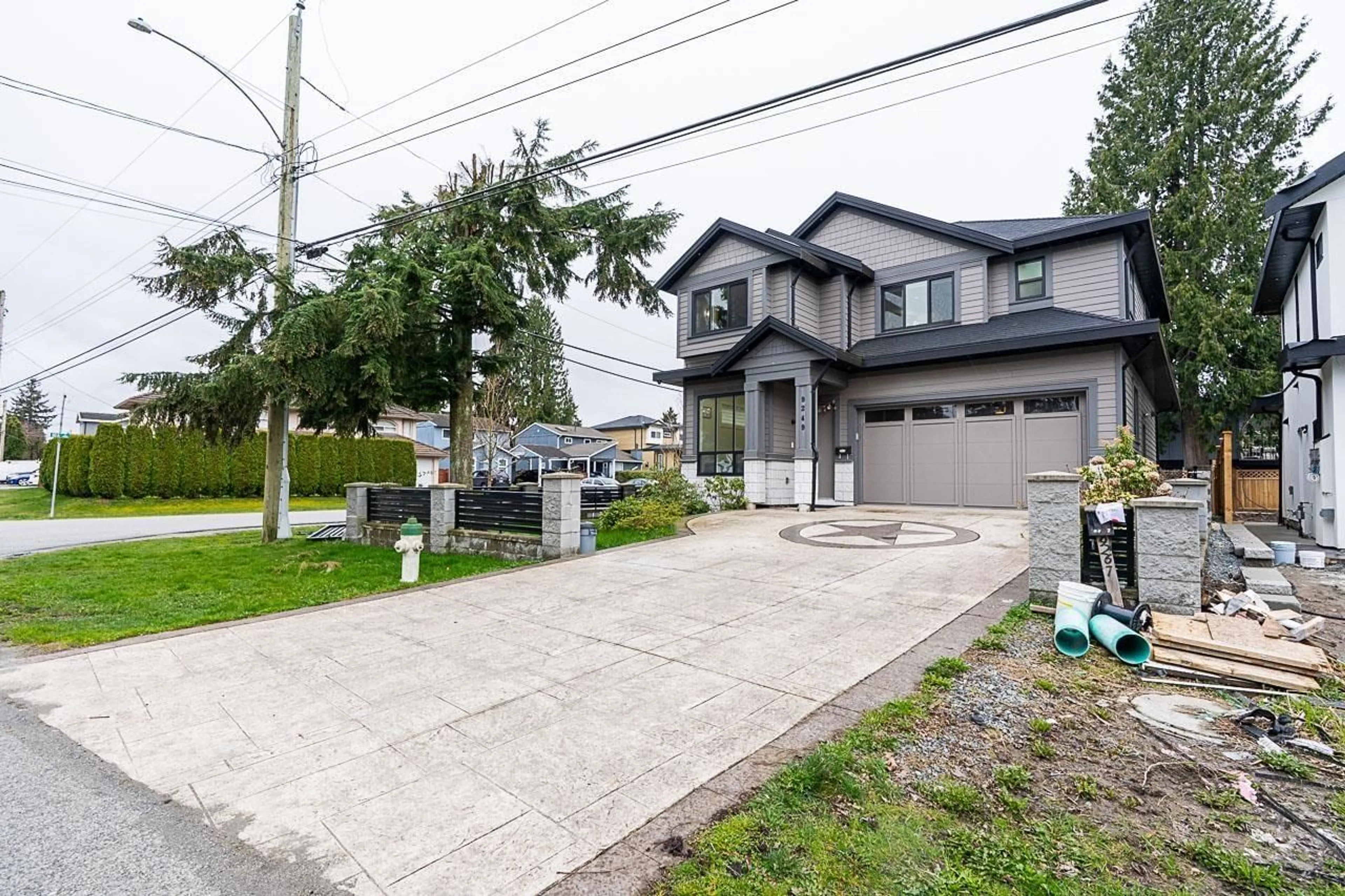 A pic from outside/outdoor area/front of a property/back of a property/a pic from drone, street for 9249 119A, Delta British Columbia V4C6P4