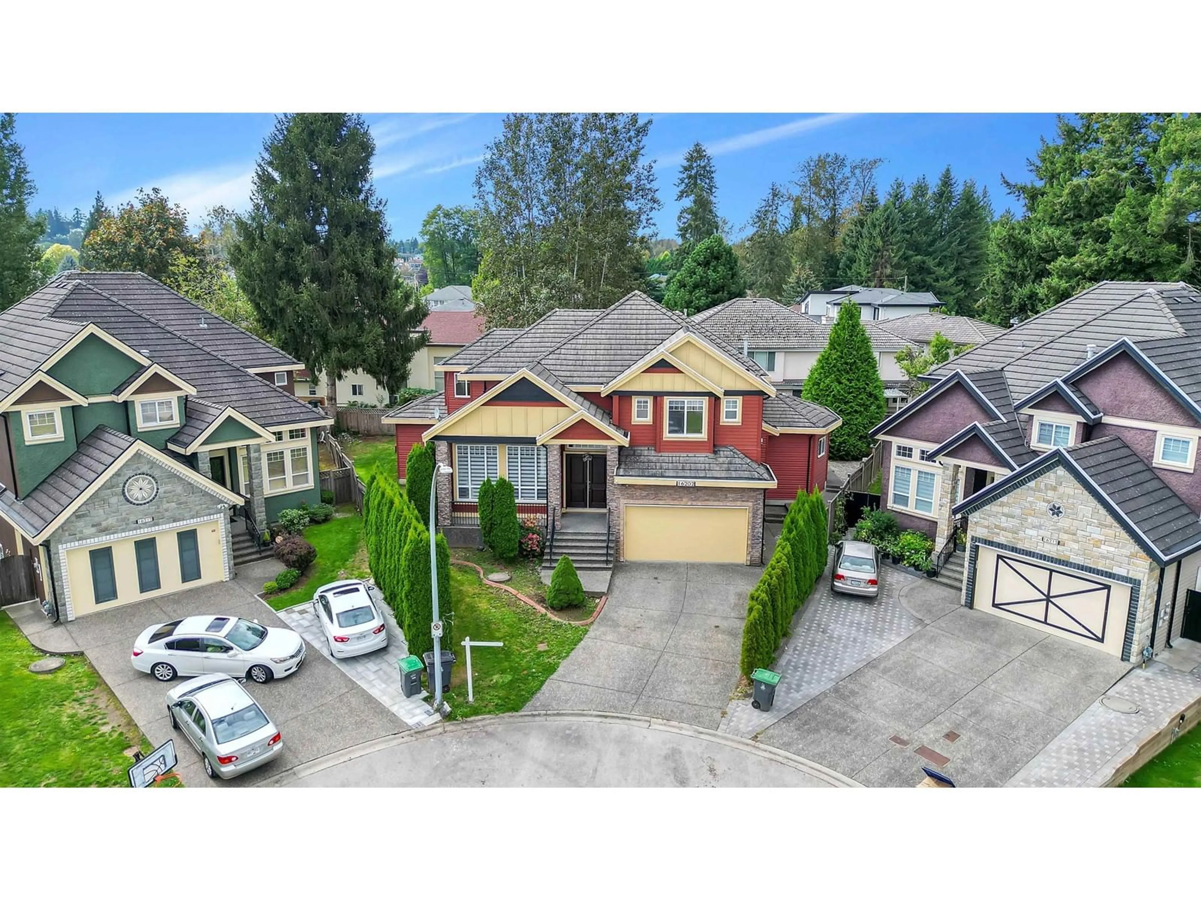 A pic from outside/outdoor area/front of a property/back of a property/a pic from drone, street for 16202 96A, Surrey British Columbia V4N5X1