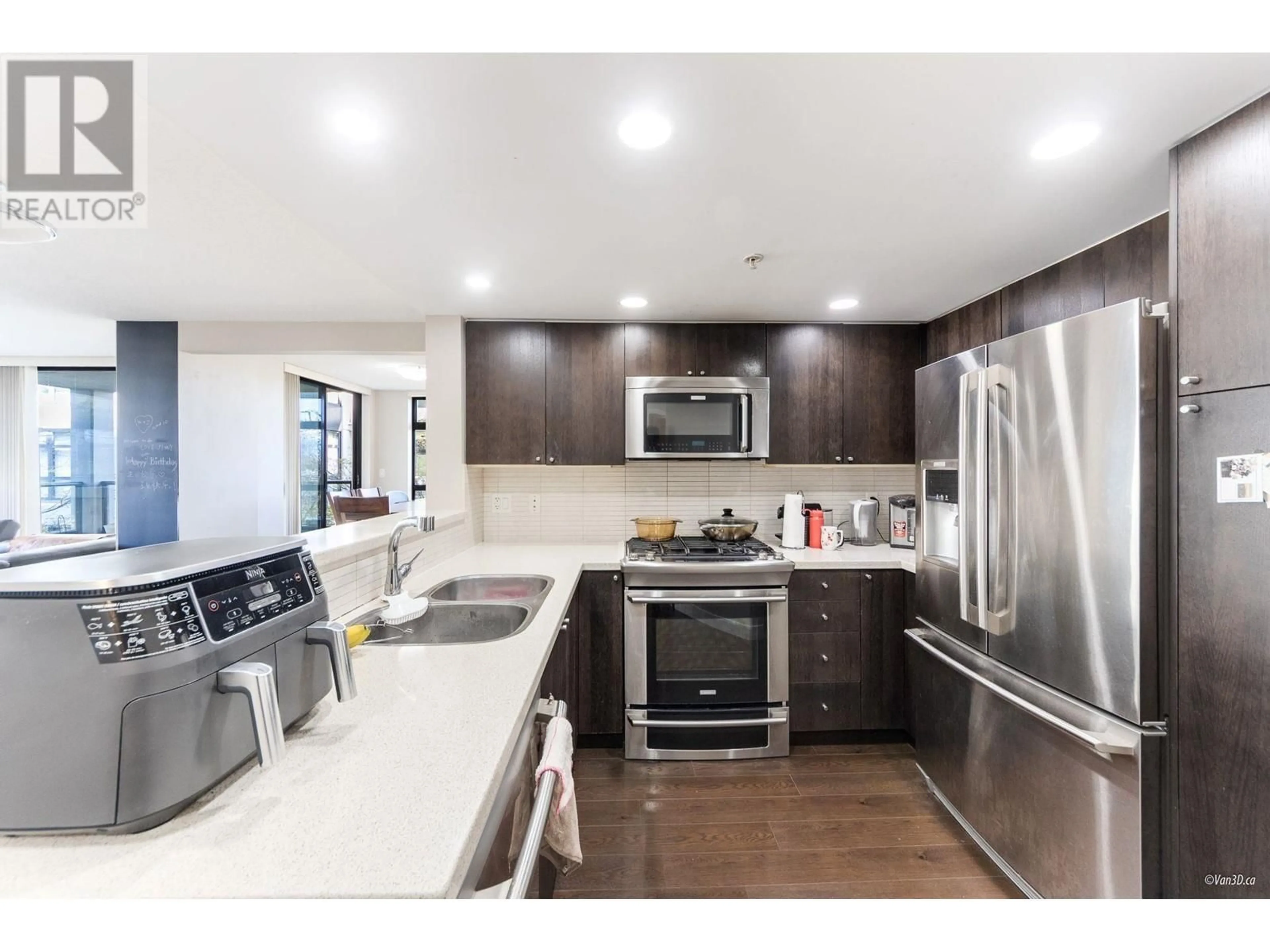 Open concept kitchen, unknown for 503 - 8180 LANSDOWNE ROAD, Richmond British Columbia V6X0B1