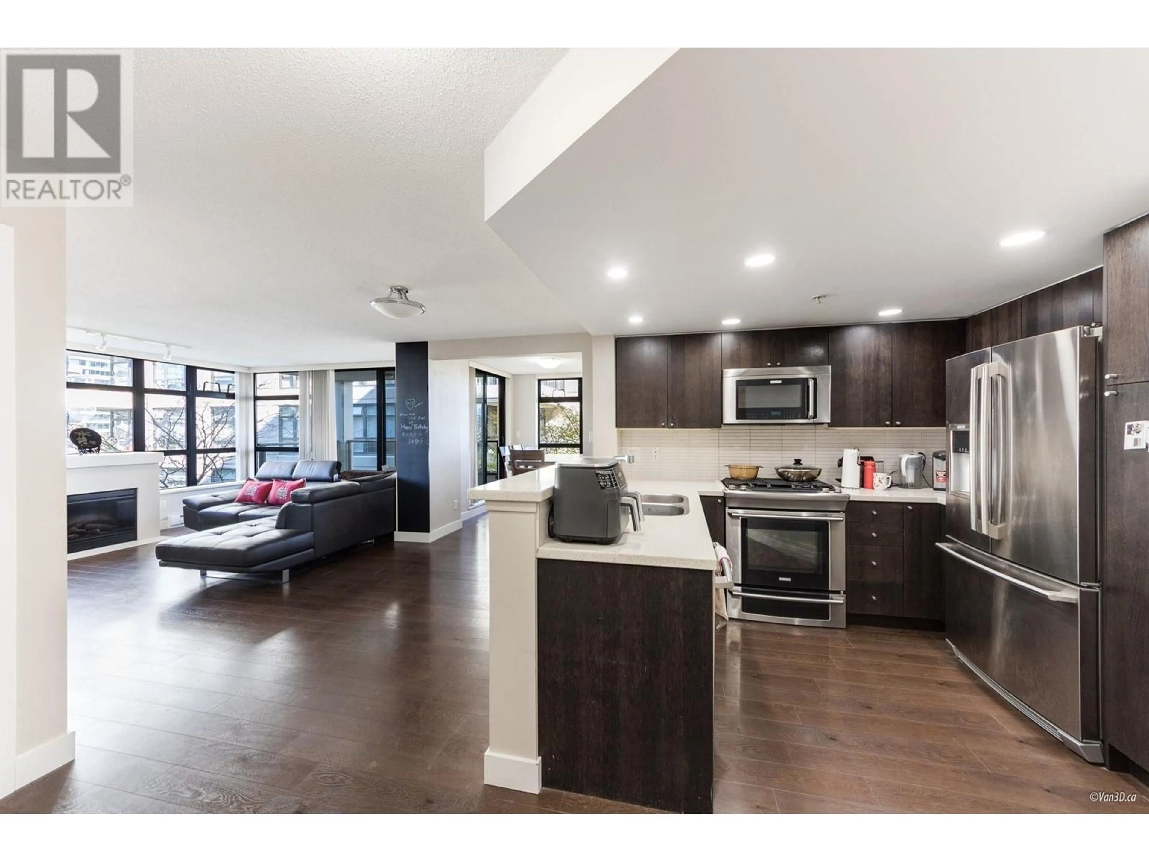 Open concept kitchen, unknown for 503 - 8180 LANSDOWNE ROAD, Richmond British Columbia V6X0B1