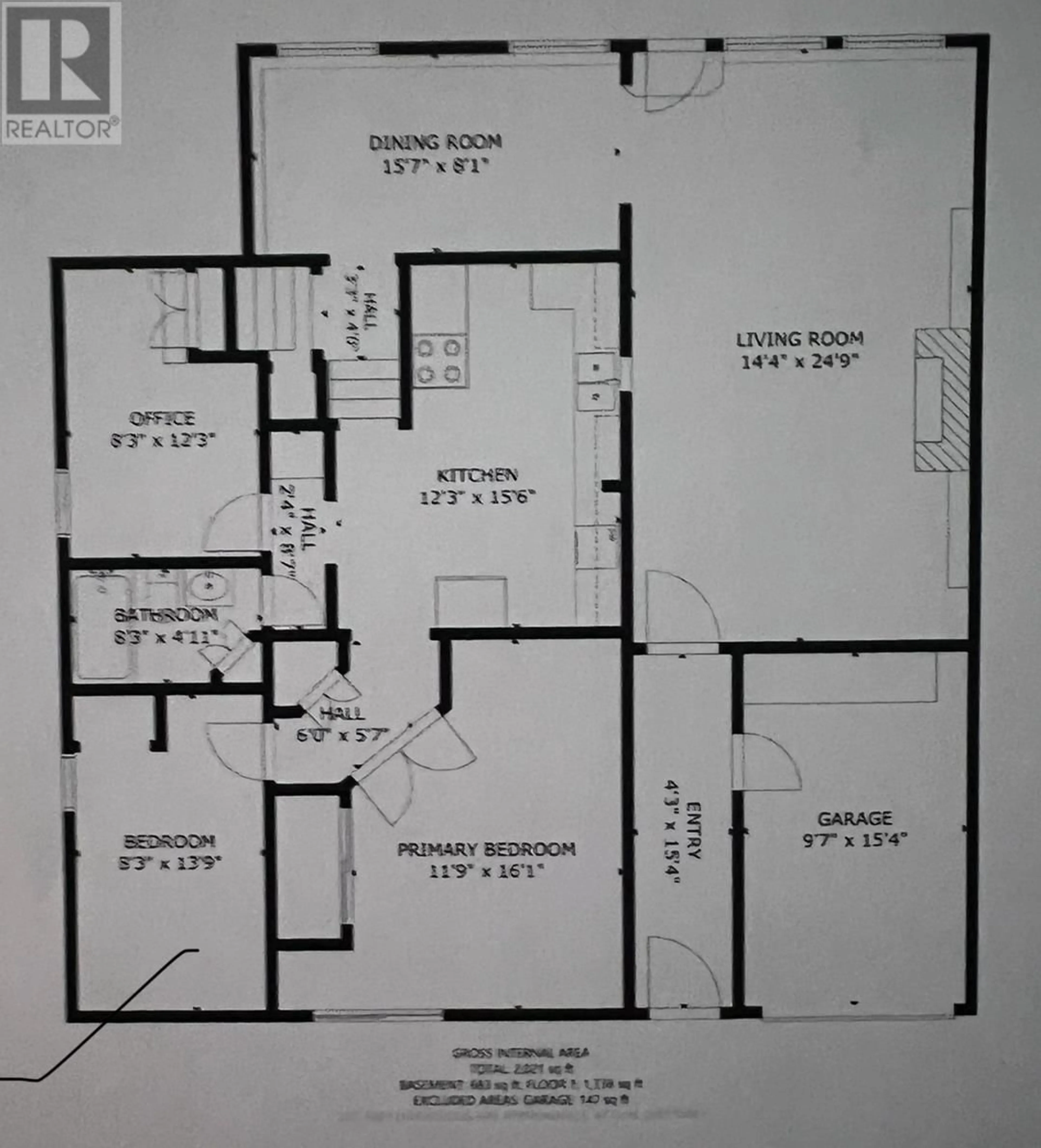 Floor plan for 7924 95 AVENUE, Fort St. John British Columbia V1J1G6