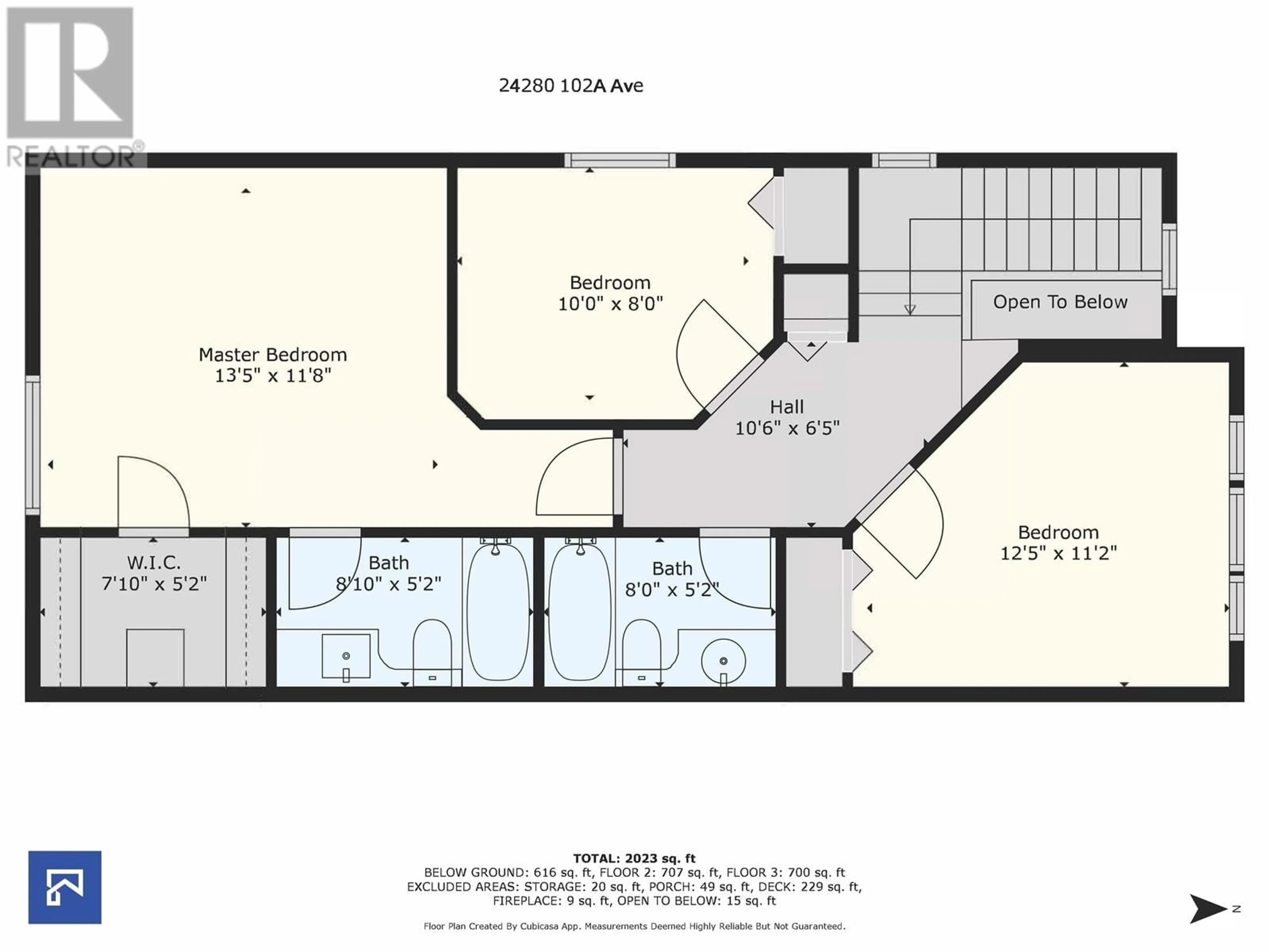 Floor plan for 24280 102A AVENUE, Maple Ridge British Columbia V2W1X8