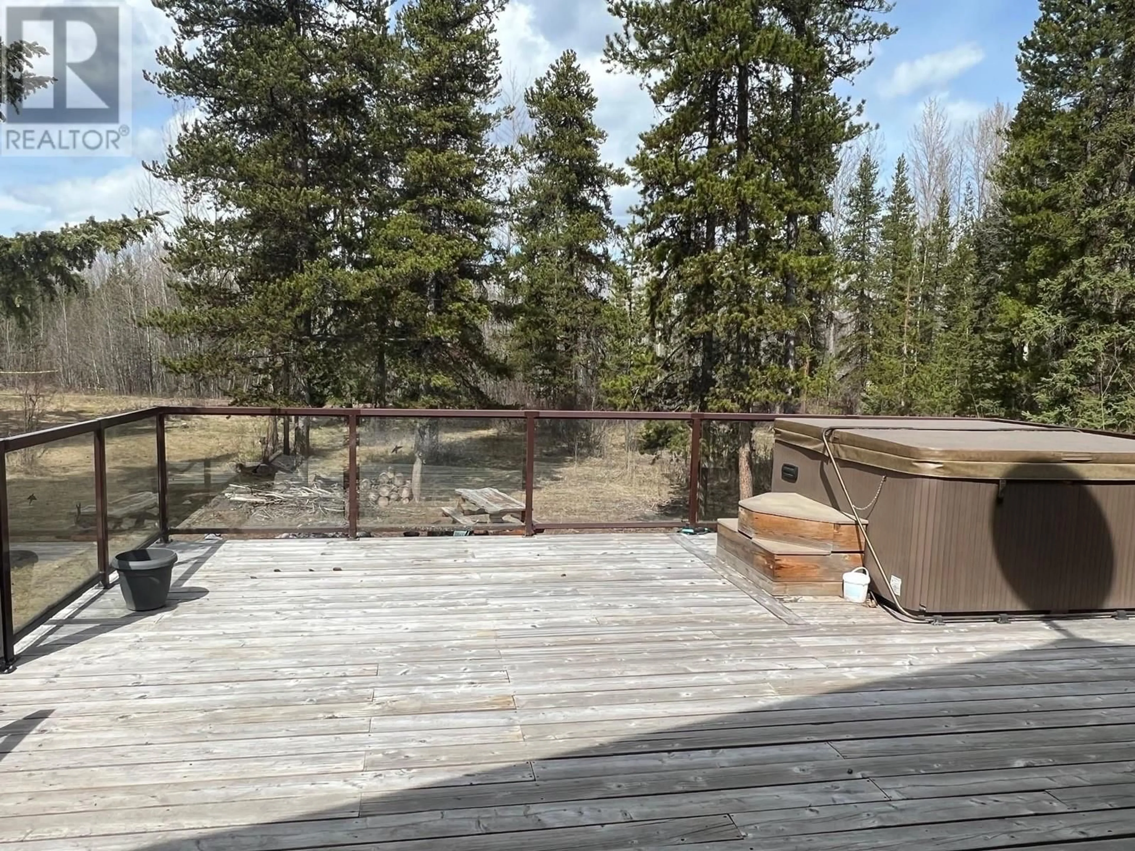Patio, forest/trees view for 1384 ELM STREET, Telkwa British Columbia V0J2X0