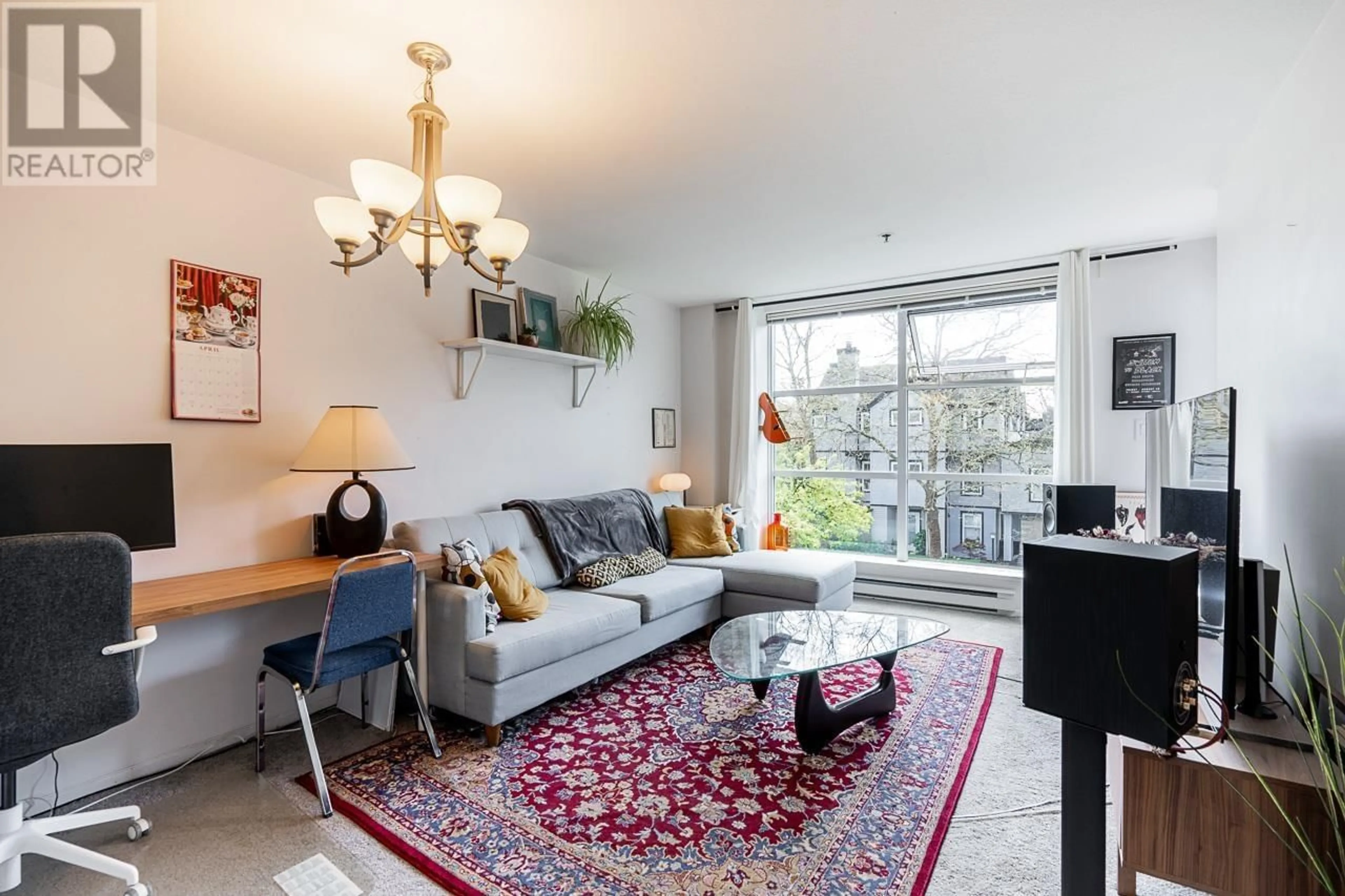 Living room with furniture, unknown for 302 - 3168 LAUREL STREET, Vancouver British Columbia V5Z3T8