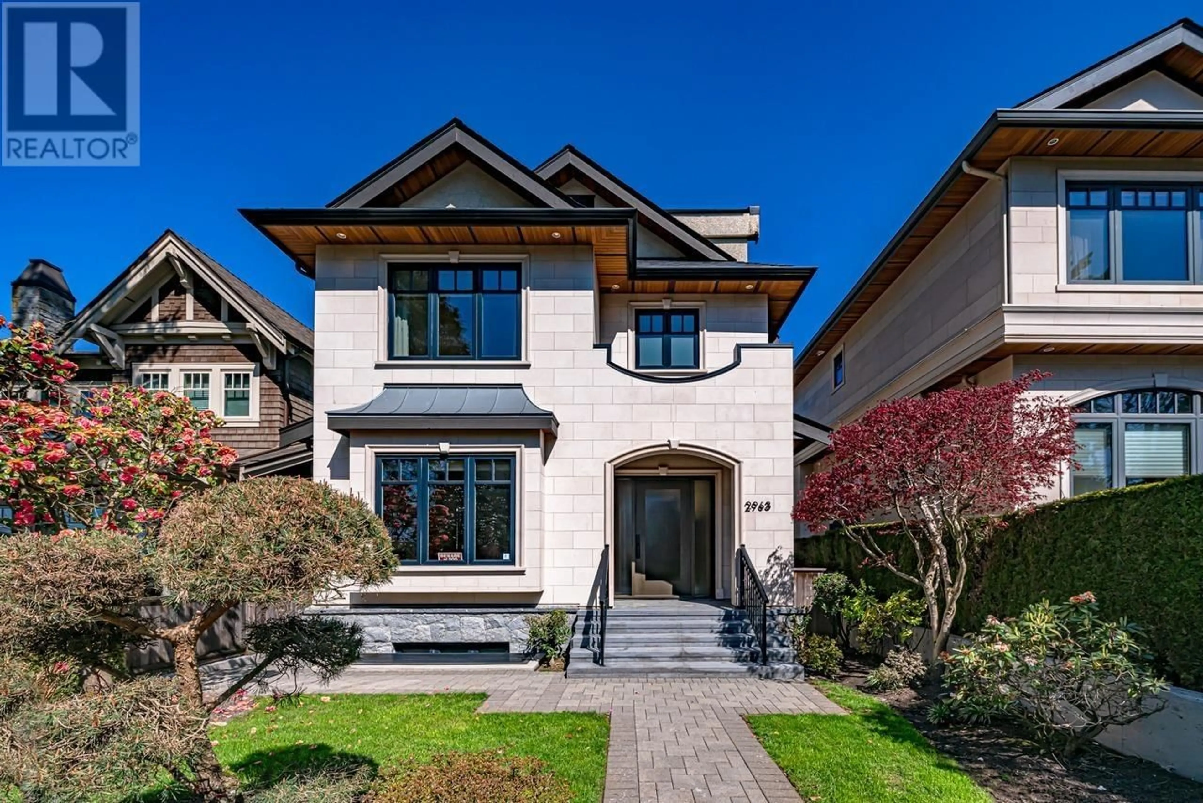 Home with brick exterior material, street for 2963 43RD AVENUE, Vancouver British Columbia V6N3J2