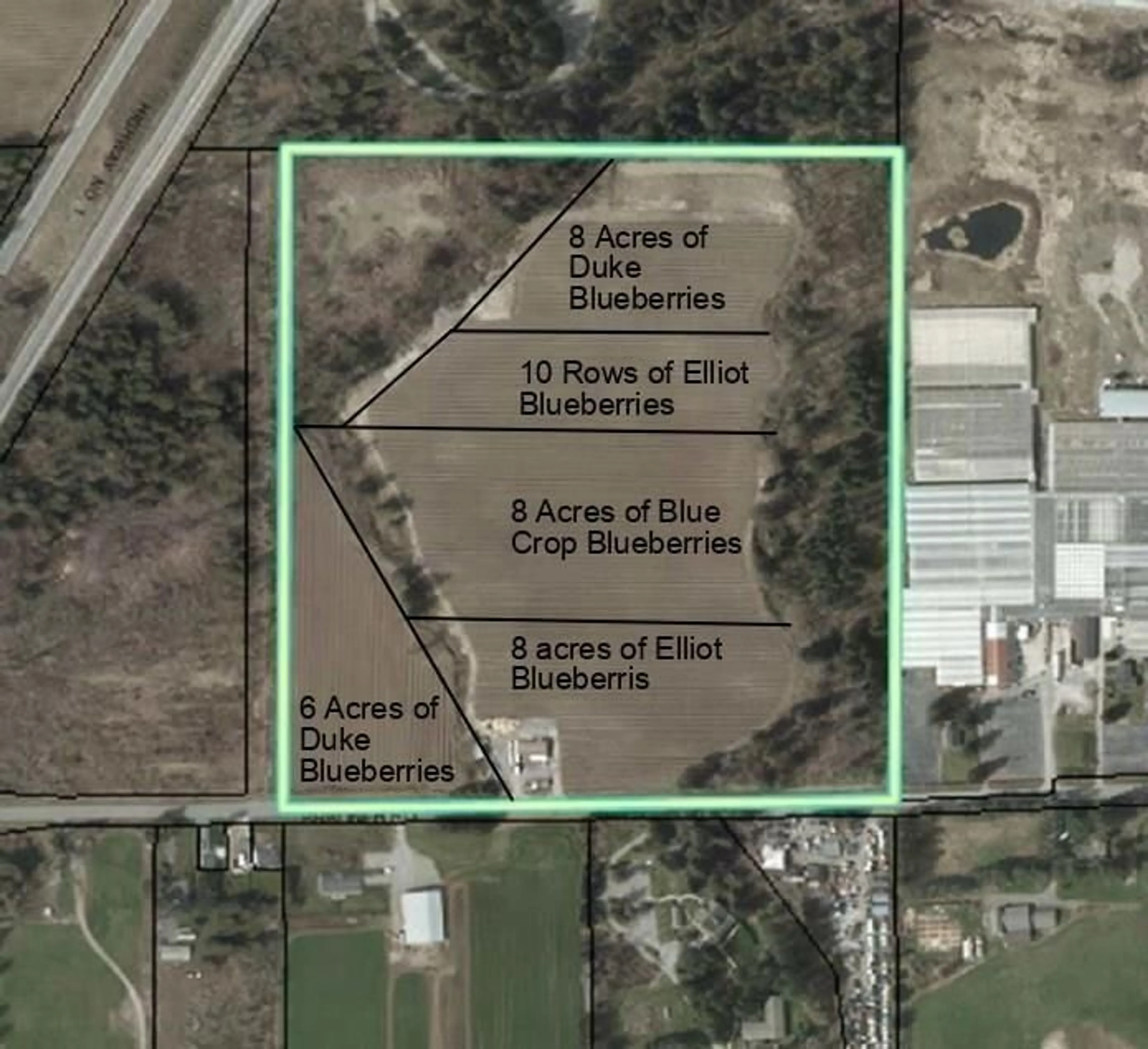 Picture of a map for 4281 BRADNER, Abbotsford British Columbia V4X1S9