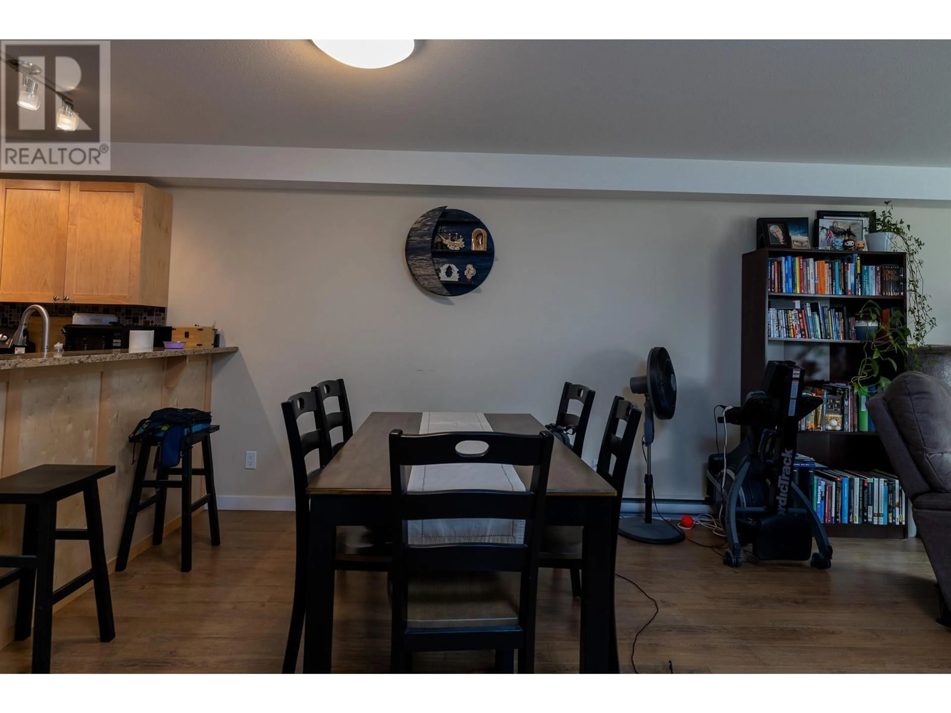 Dining room, wood/laminate floor for 107 - 4719 DAVIS AVENUE, Terrace British Columbia V8G1Y1