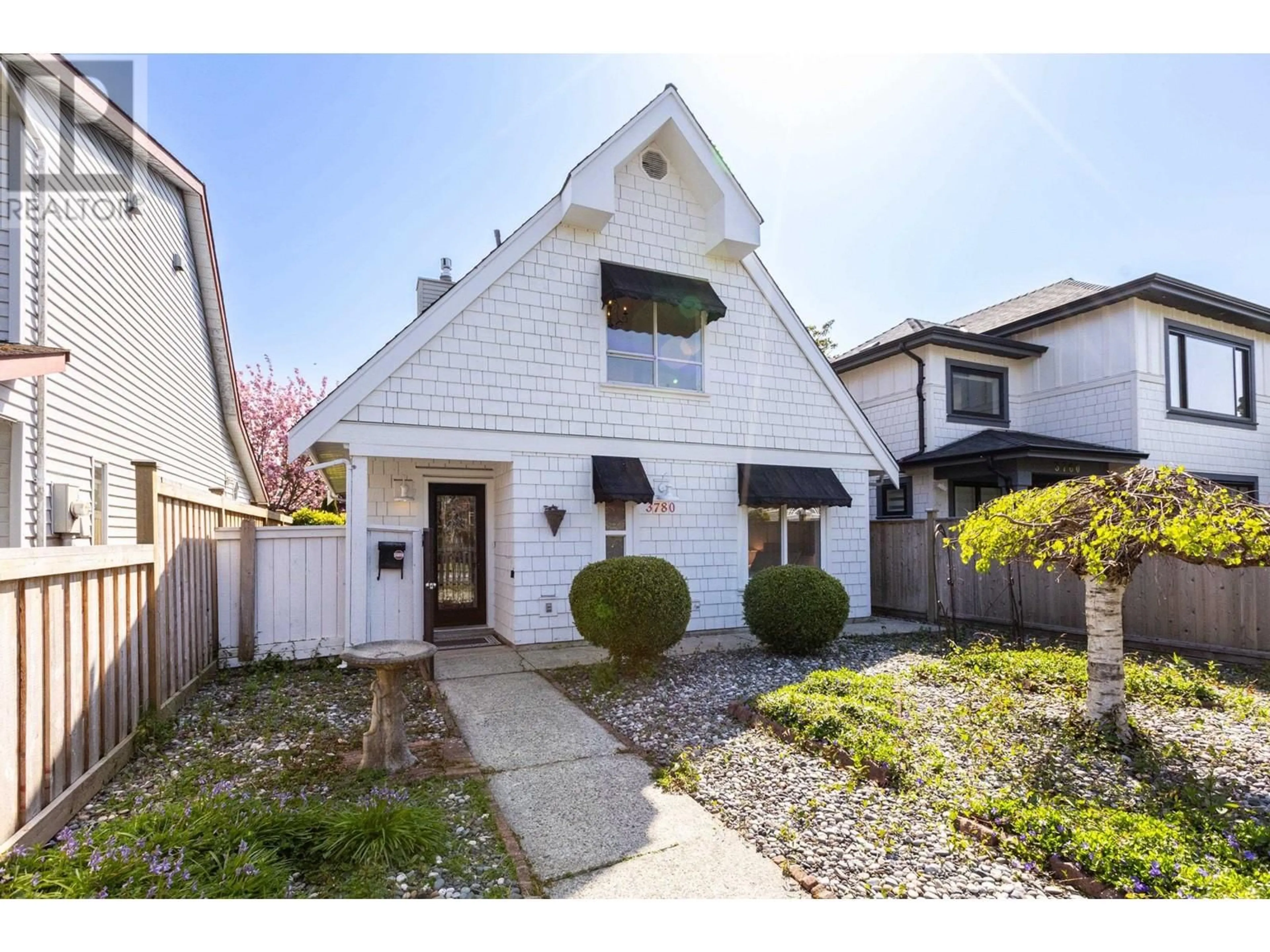 Home with vinyl exterior material, street for 3780 SHUSWAP AVENUE, Richmond British Columbia V7E3T3