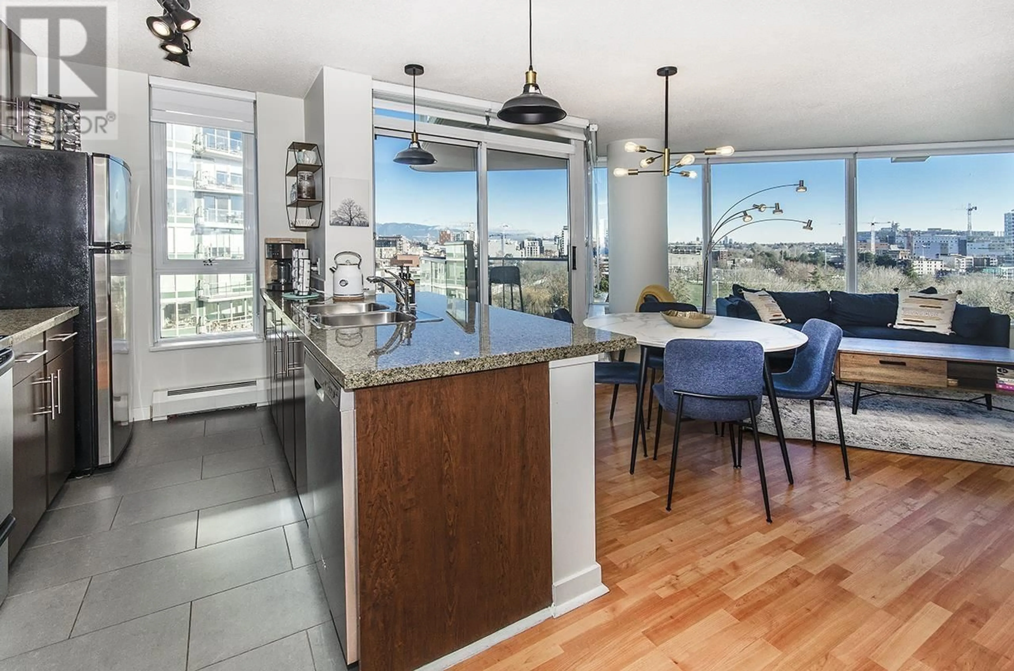 Open concept kitchen, unknown for 1009 - 688 ABBOTT STREET, Vancouver British Columbia V6B0B9