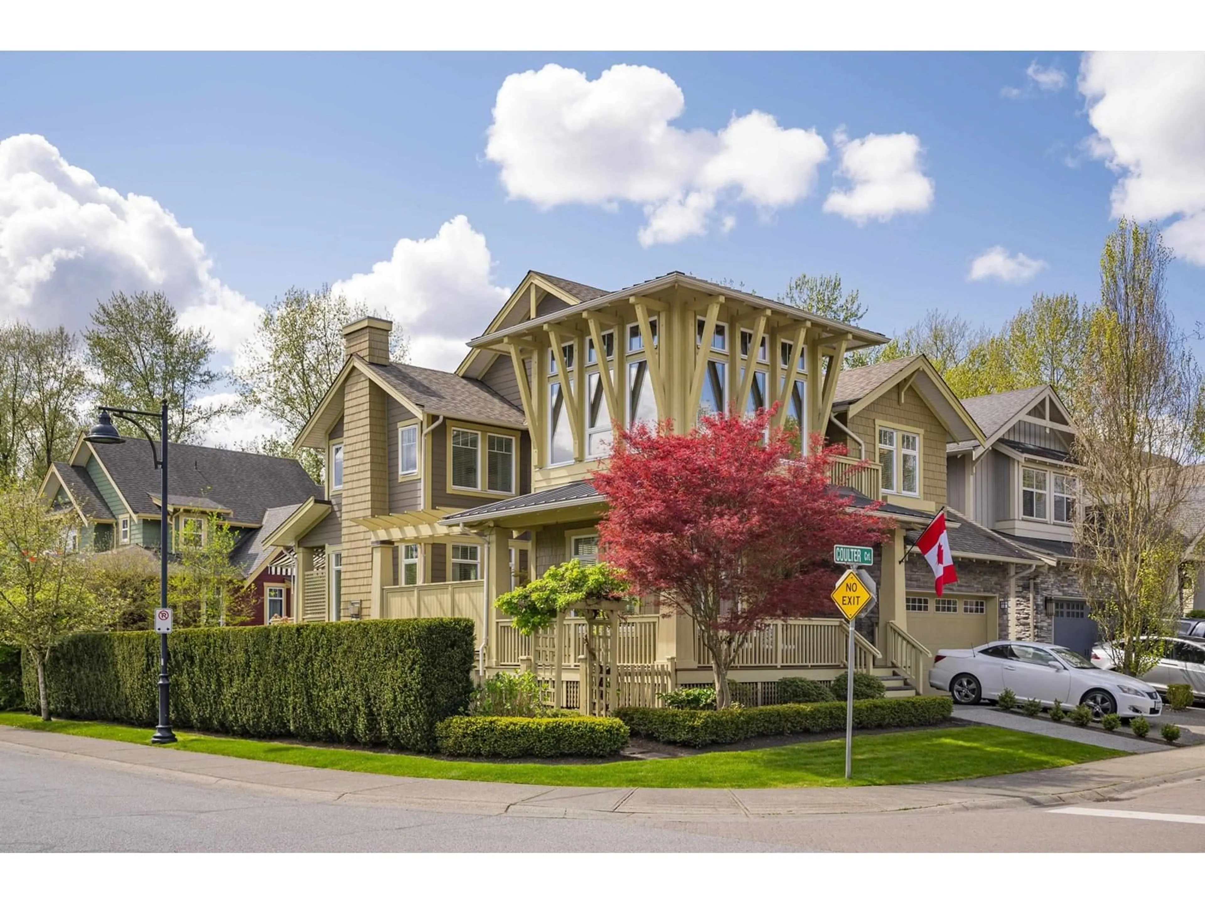 Home with vinyl exterior material, street for 22978 COULTER, Langley British Columbia V1M4G5
