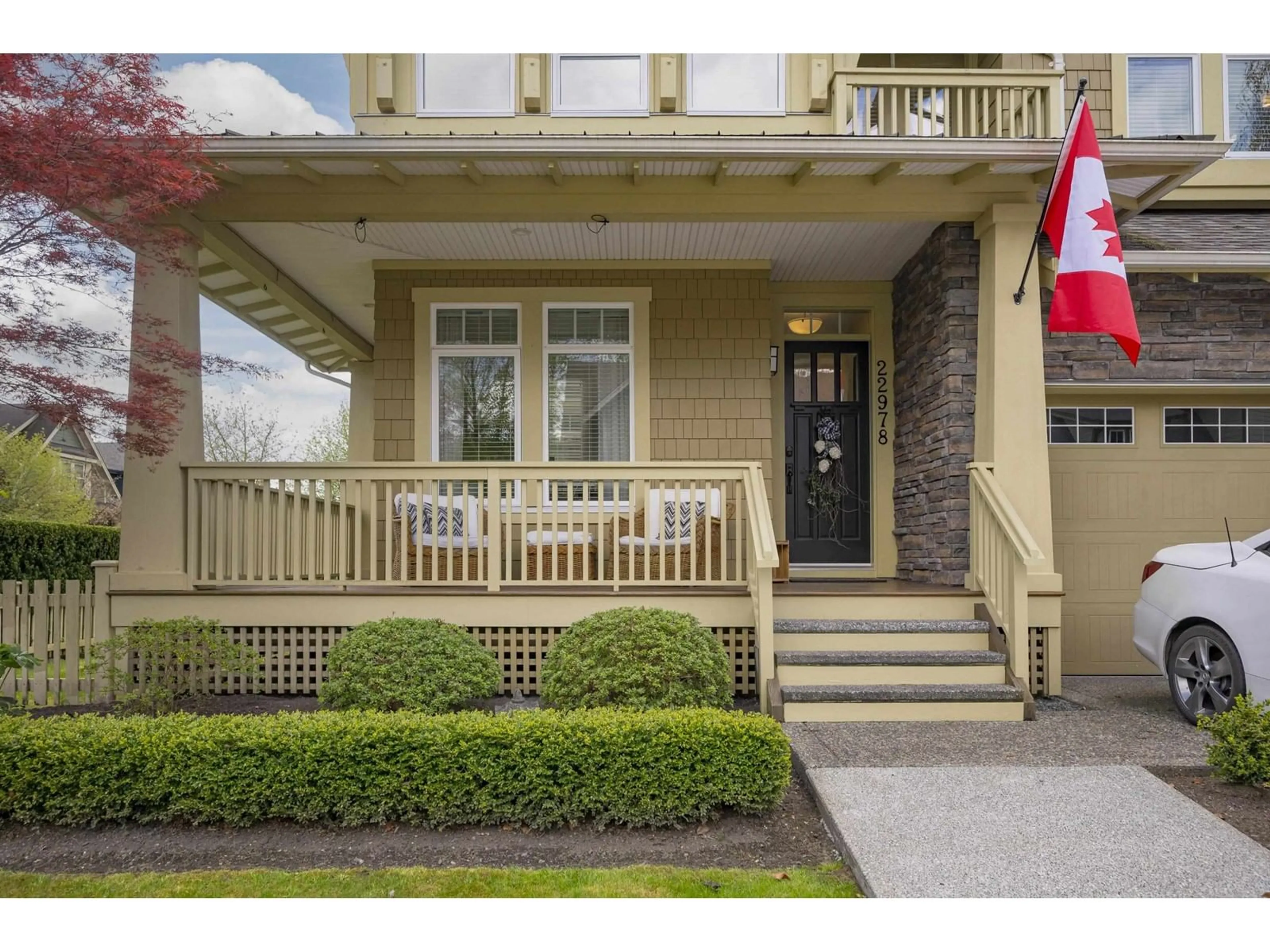 Home with vinyl exterior material, street for 22978 COULTER, Langley British Columbia V1M4G5