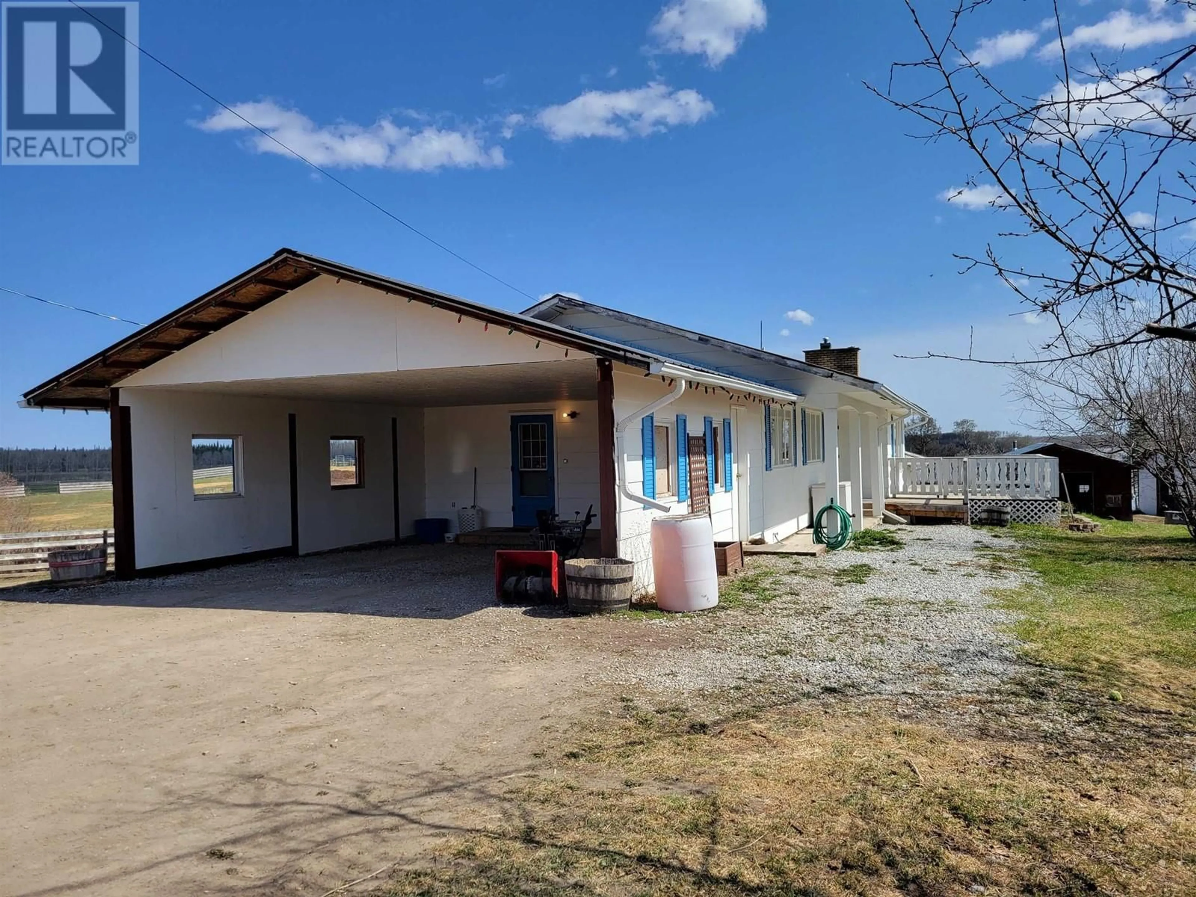 A pic from outside/outdoor area/front of a property/back of a property/a pic from drone, building for 20624 KENNY DAM ROAD, Vanderhoof British Columbia V0J3A1