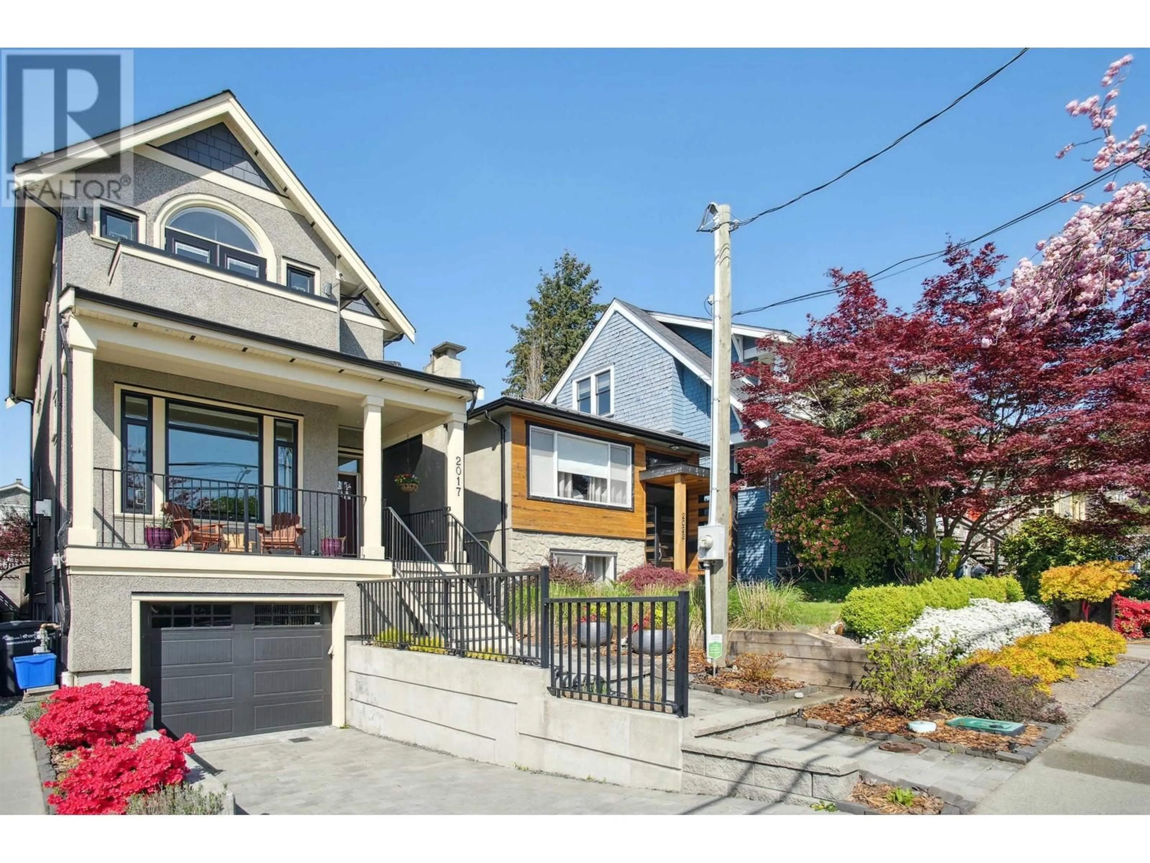 Home with brick exterior material, street for 2017 CHARLES STREET, Vancouver British Columbia V5L2V1
