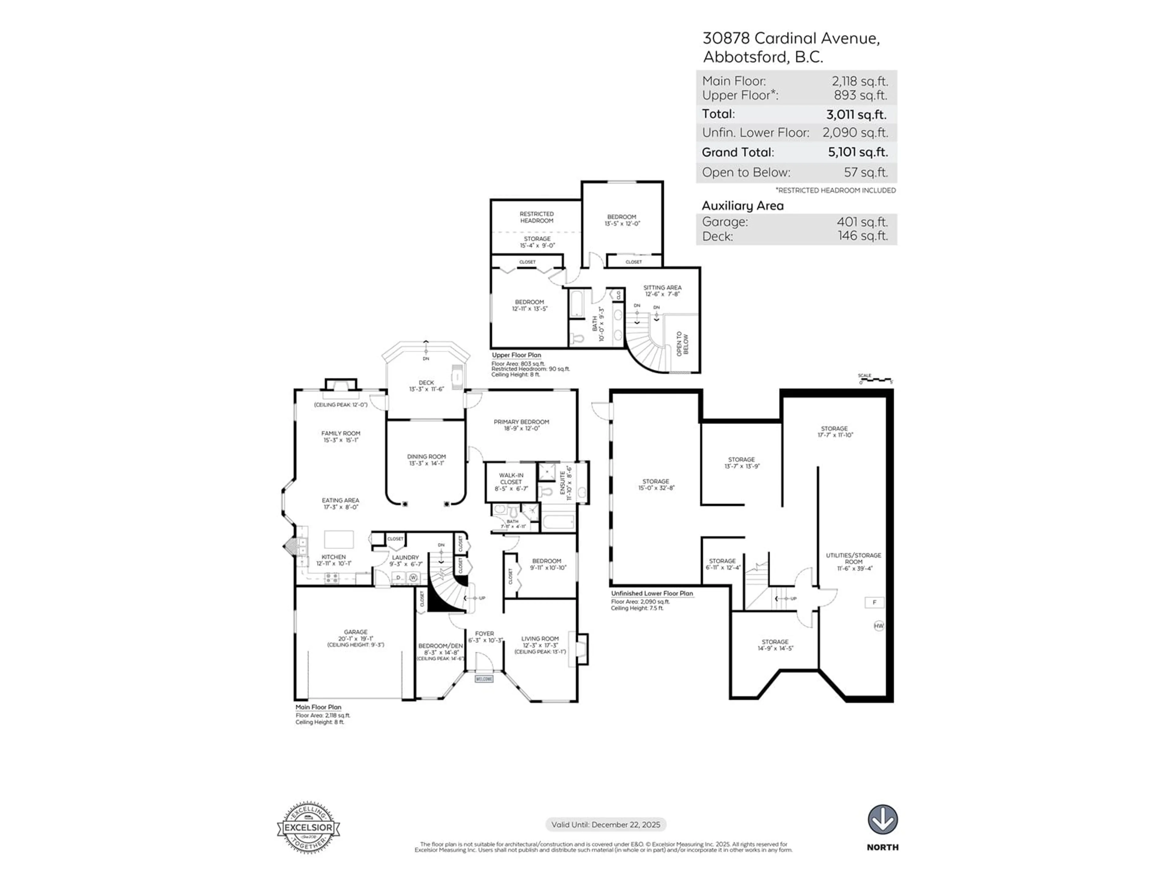 Floor plan for 30878 CARDINAL, Abbotsford British Columbia V2T5P5