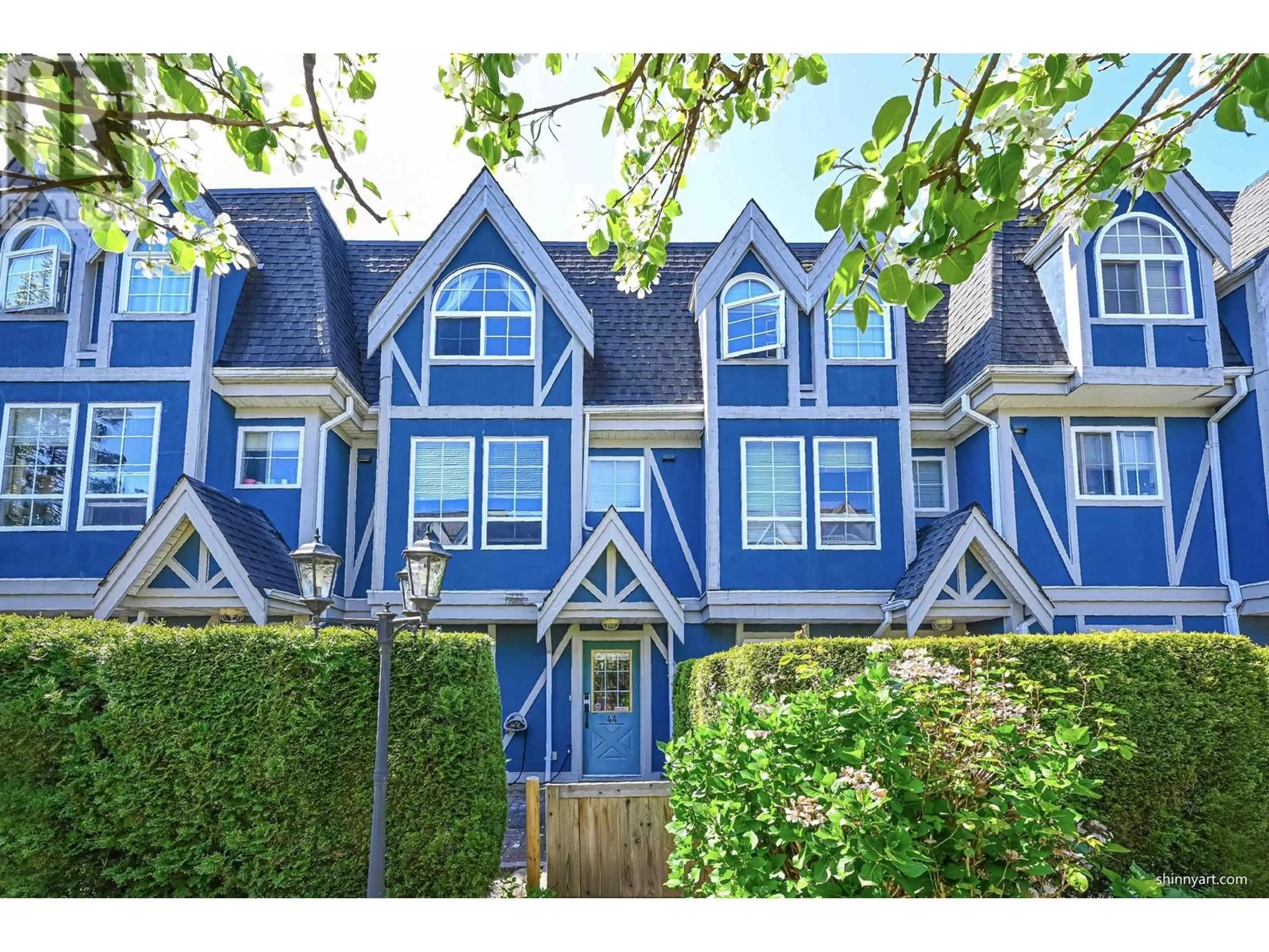 Home with vinyl exterior material, street for 44 - 11571 THORPE ROAD, Richmond British Columbia V6X3Z4