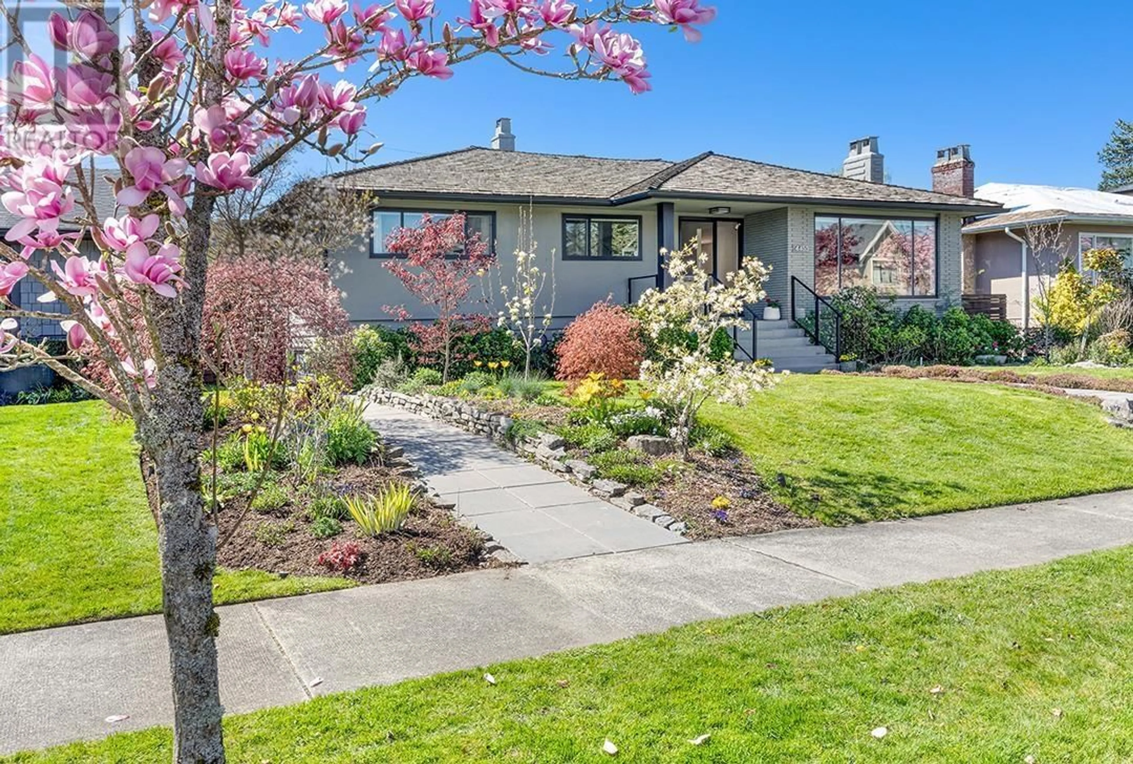 Home with vinyl exterior material, street for 4455 BRAKENRIDGE STREET, Vancouver British Columbia V6L2H1