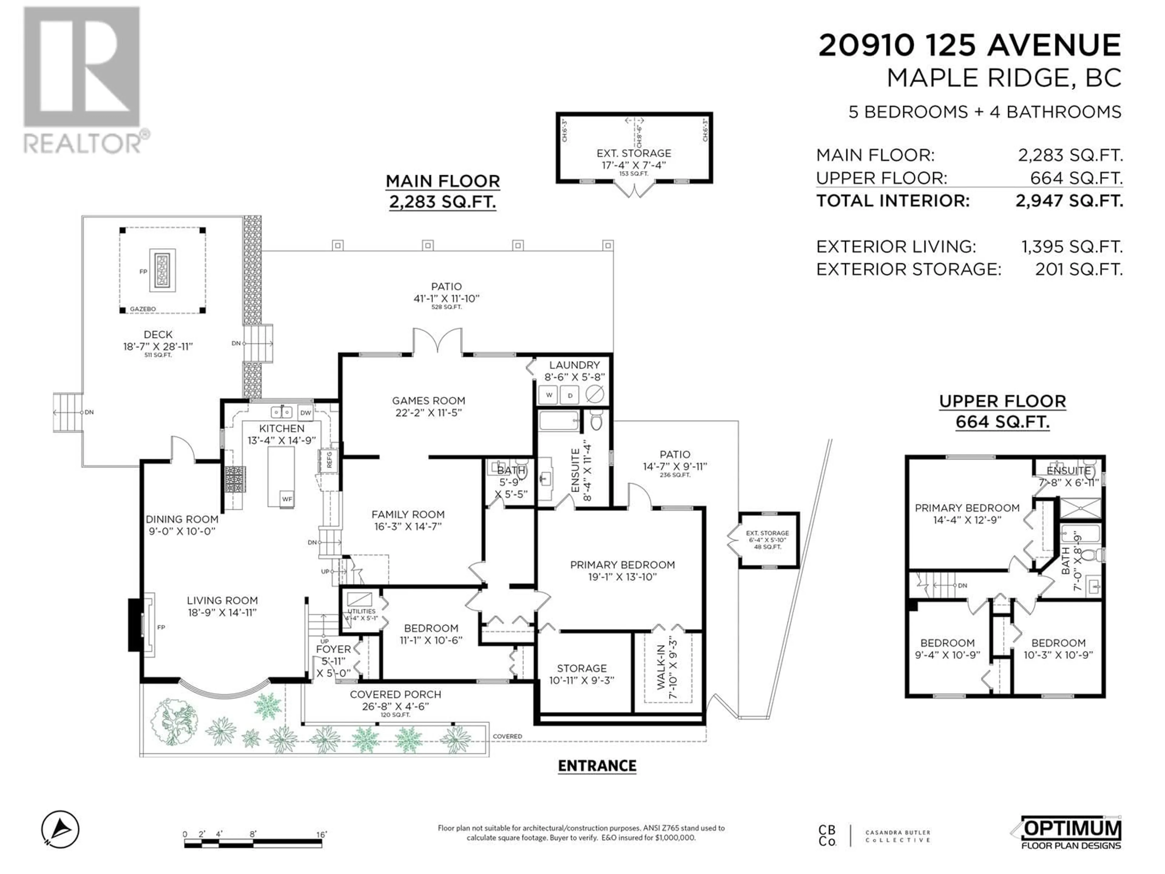 Floor plan for 20910 125 AVENUE, Maple Ridge British Columbia V4R2M7