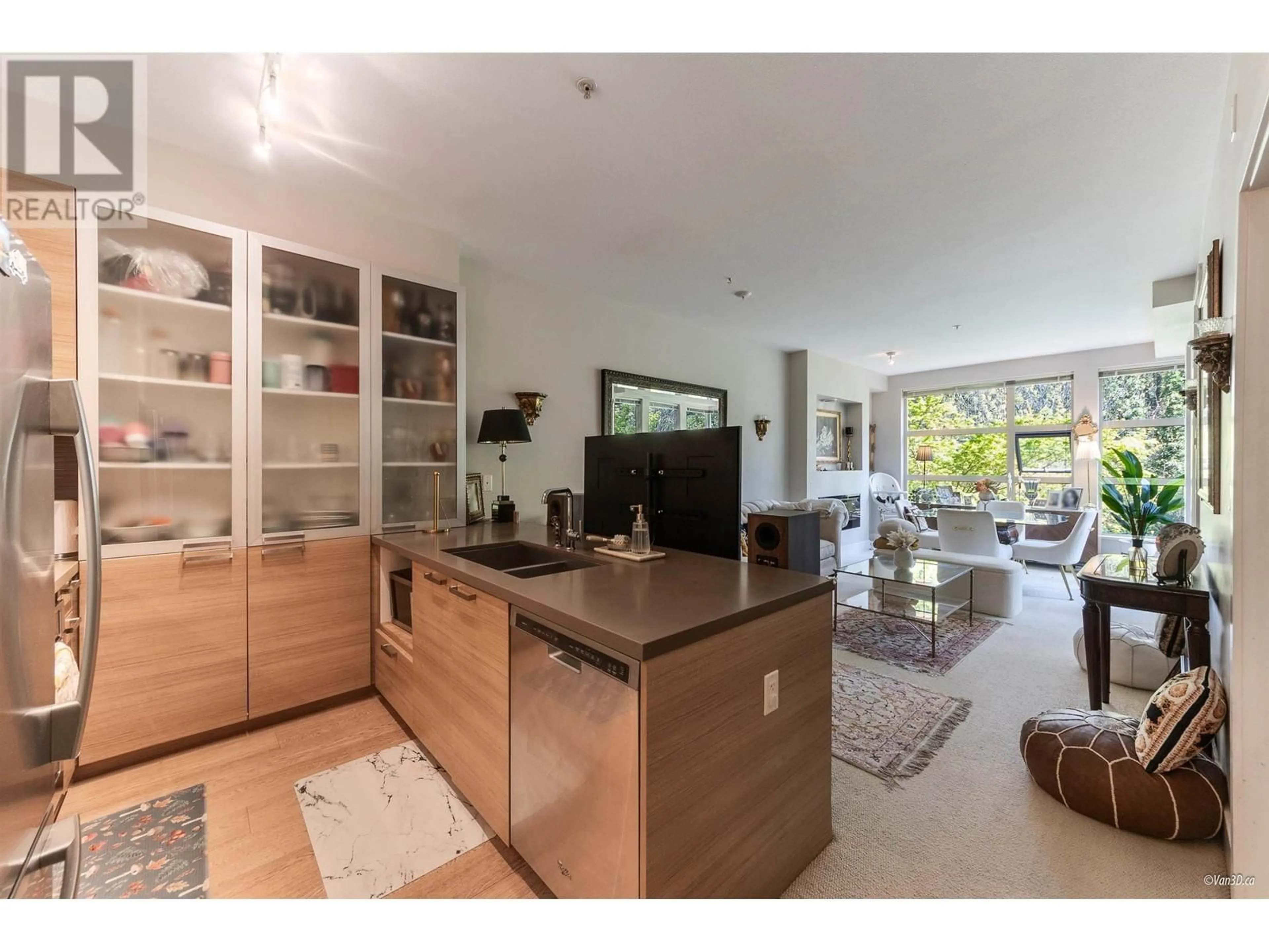 Open concept kitchen, unknown for 316 - 3606 ALDERCREST DRIVE, North Vancouver British Columbia V7G0A3
