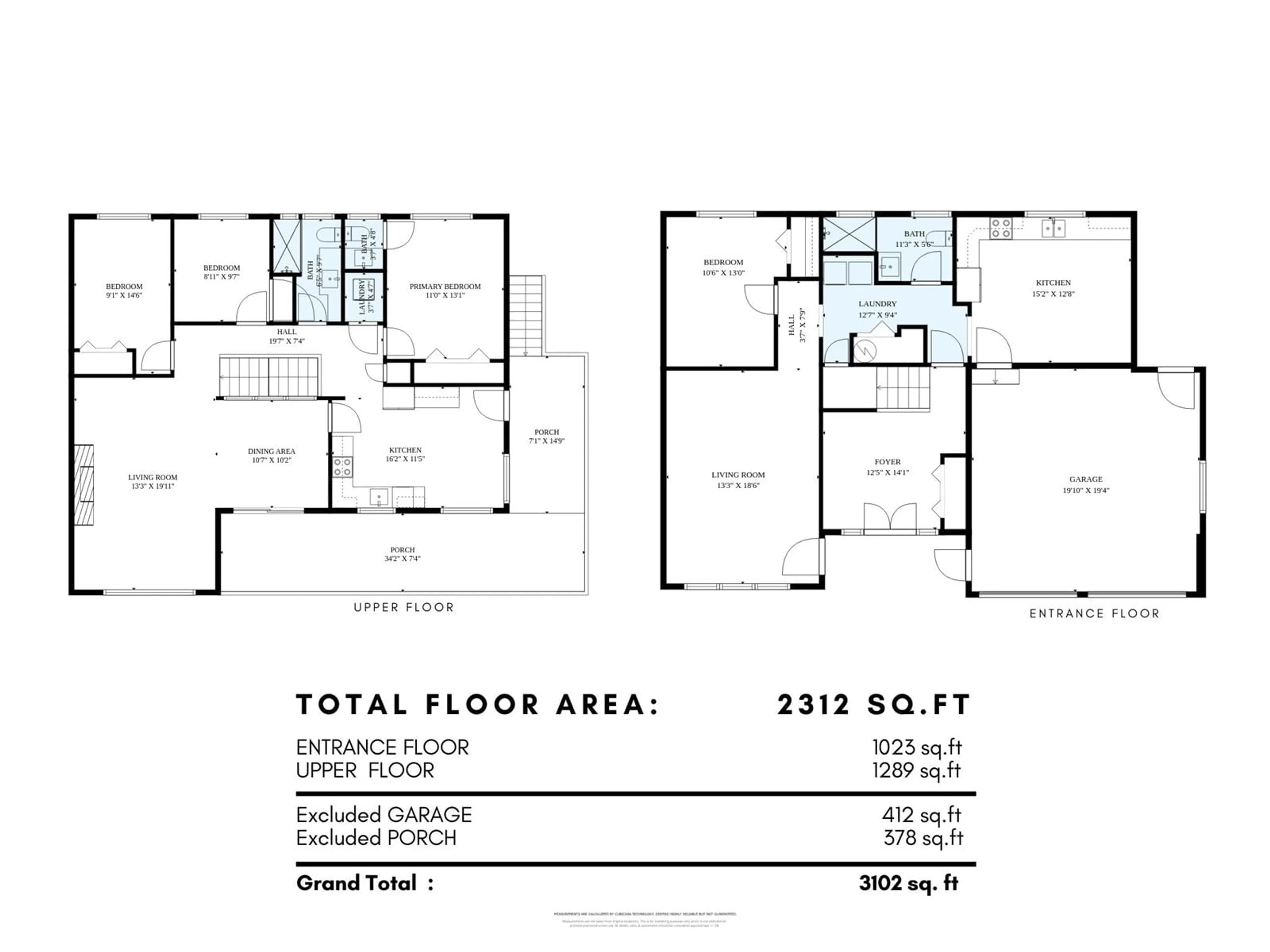 Floor plan for 2071 EMERSON, Abbotsford British Columbia V2T3H8