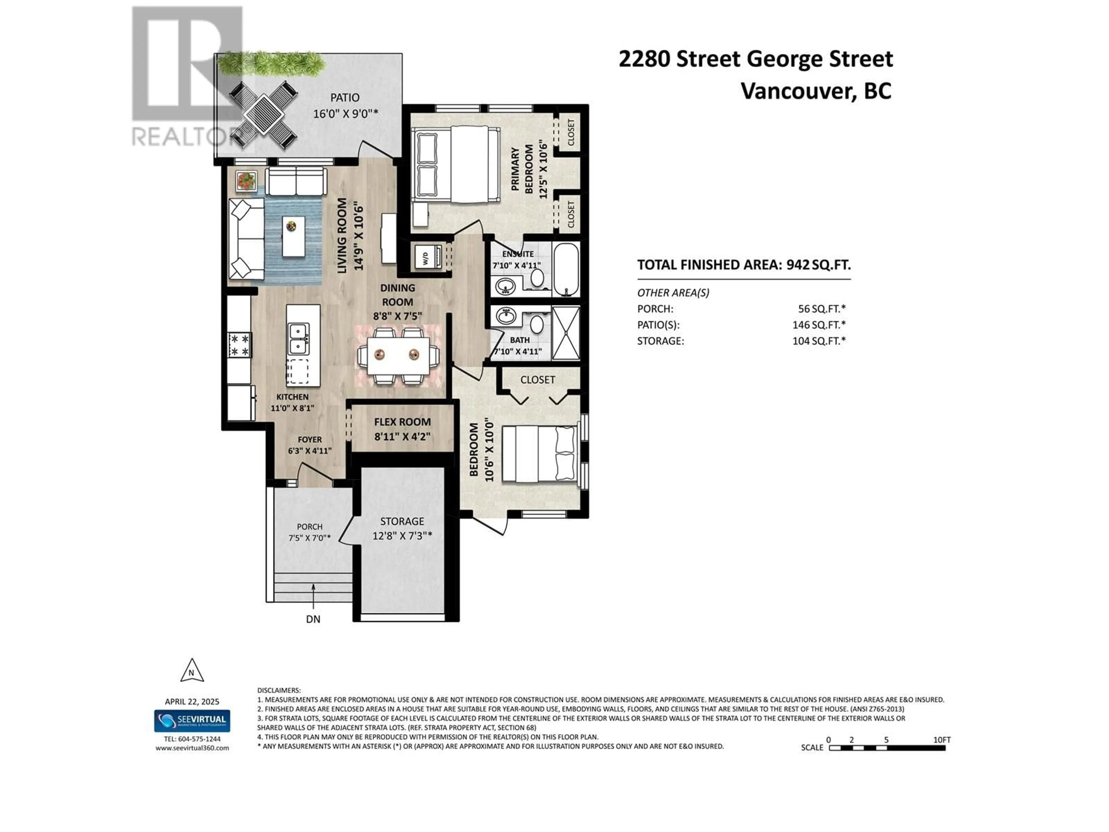 Floor plan for 2280 ST. GEORGE STREET, Vancouver British Columbia V5T3R2