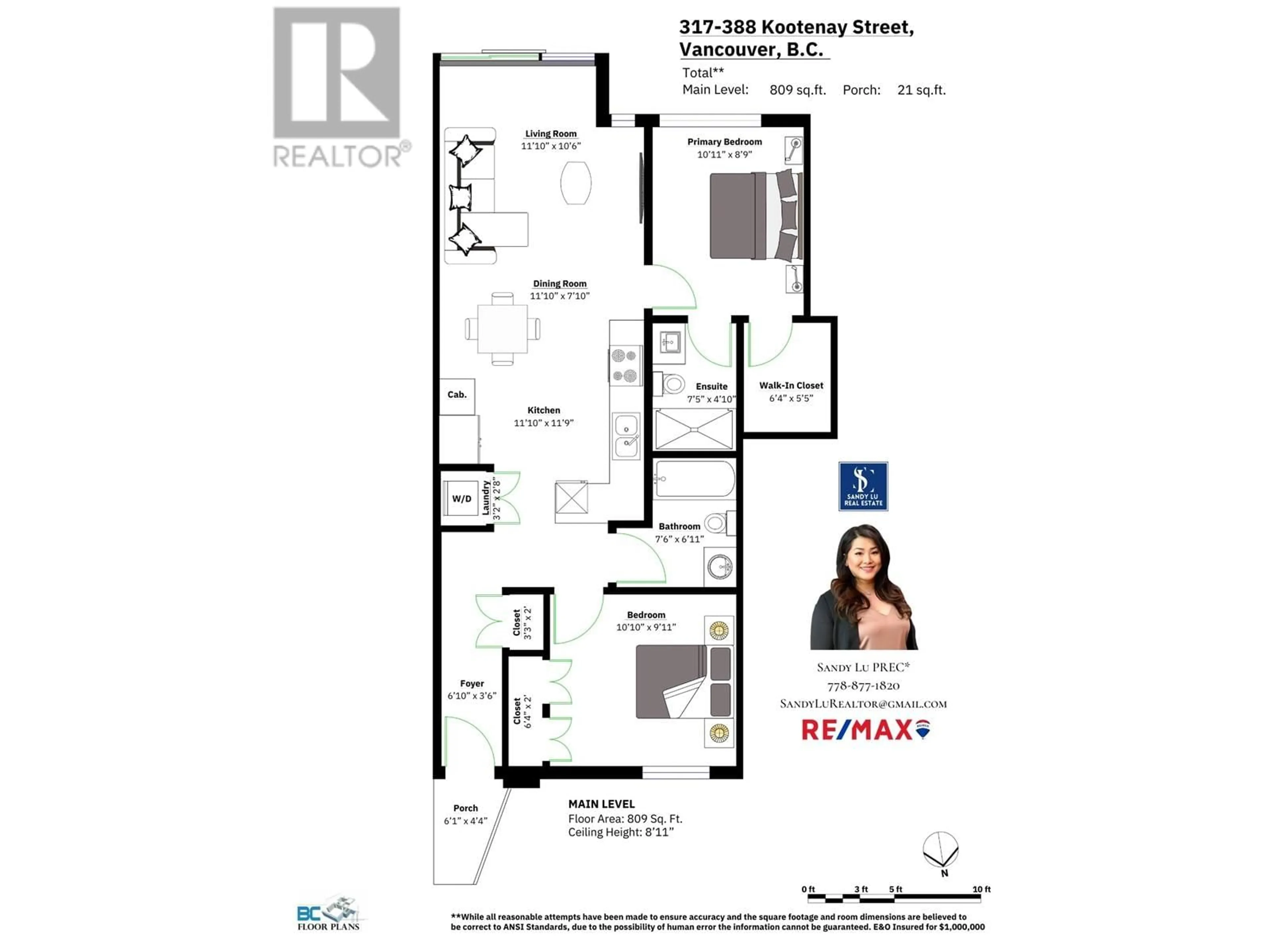 Floor plan for 317 - 388 KOOTENAY STREET, Vancouver British Columbia V5K0C5