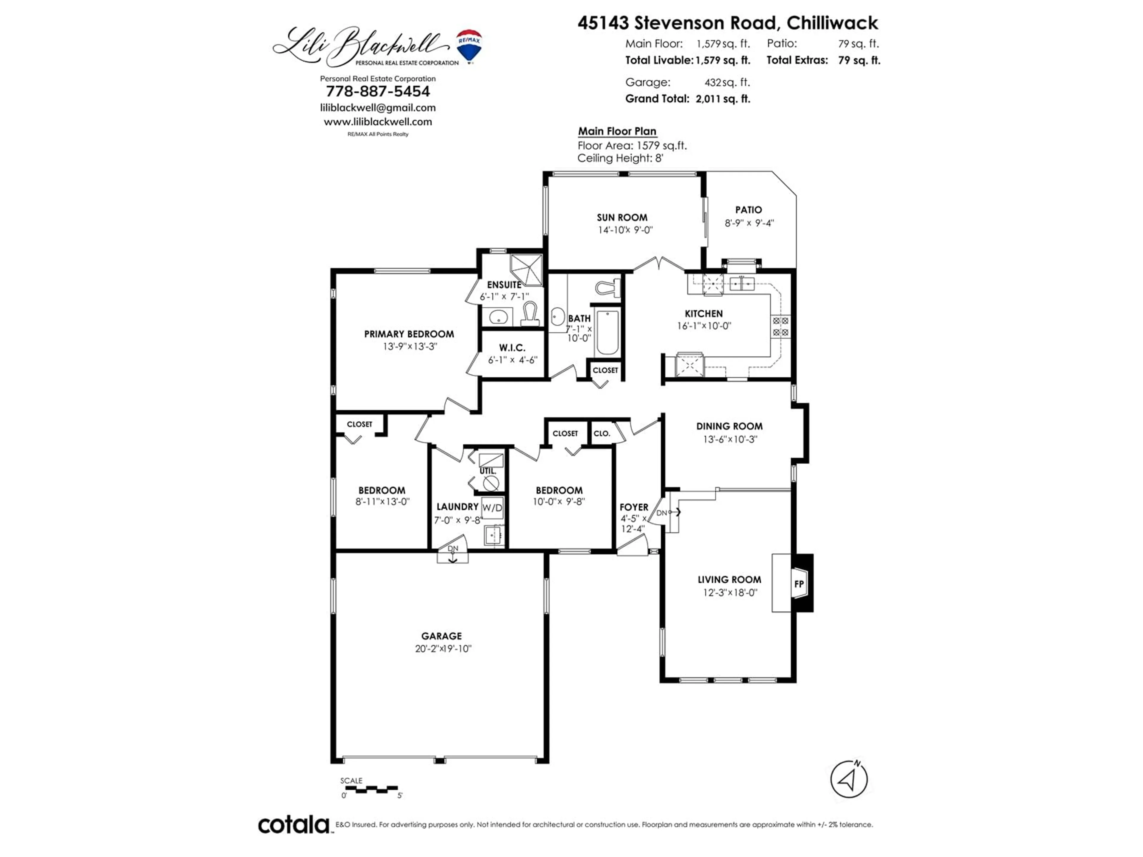Floor plan for 45143 STEVENSON ROAD, Chilliwack British Columbia V2R2P7
