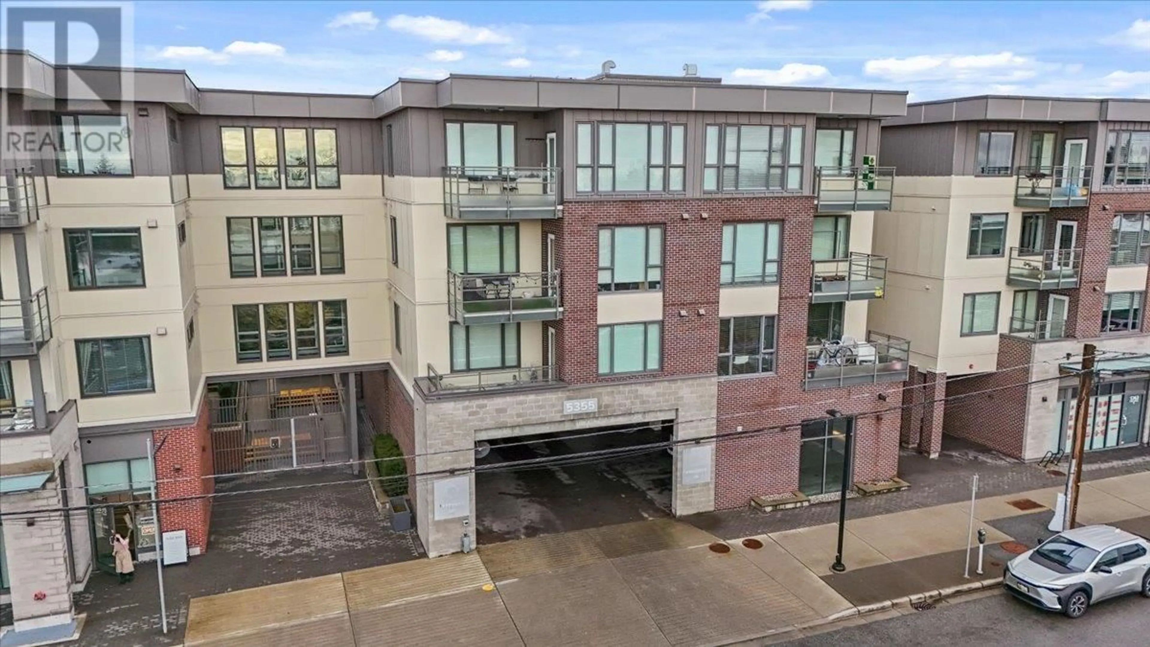 A pic from outside/outdoor area/front of a property/back of a property/a pic from drone, building for 134 - 5355 LANE STREET, Burnaby British Columbia V5H0H1
