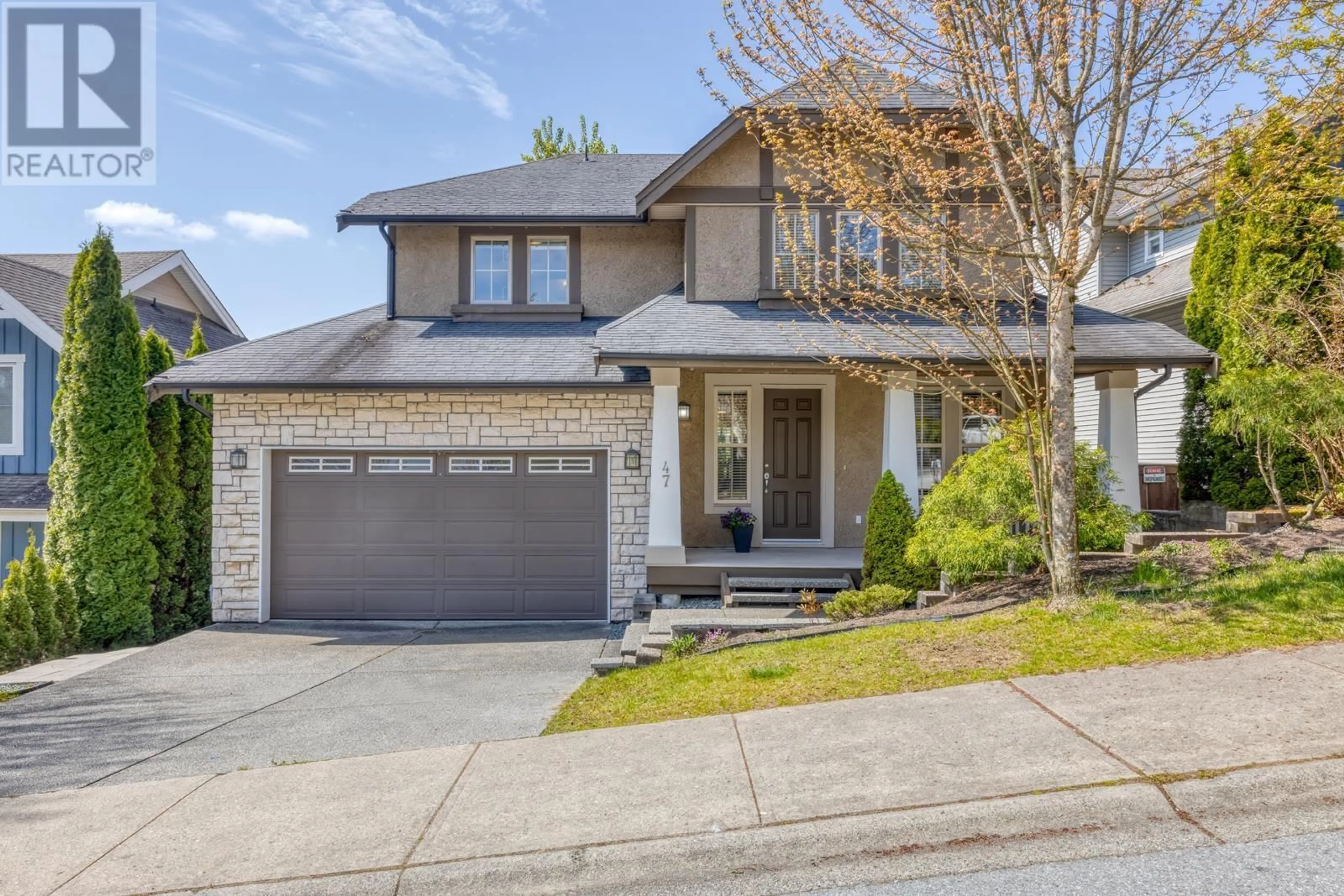 Home with brick exterior material, street for 47 MAPLE DRIVE, Port Moody British Columbia V3H5M8