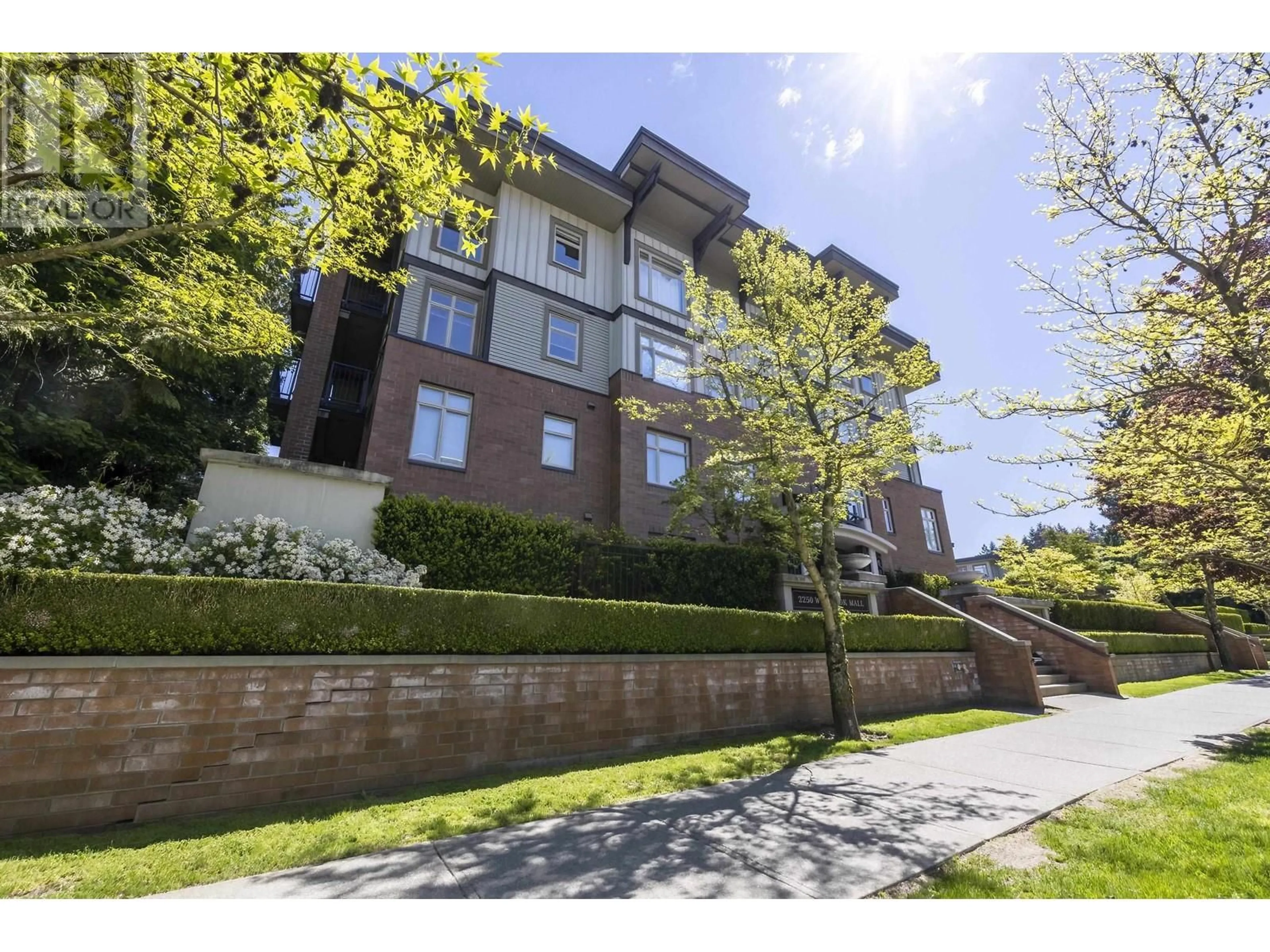 A pic from outside/outdoor area/front of a property/back of a property/a pic from drone, unknown for 419 - 2250 WESBROOK MALL, Vancouver British Columbia V6T0A6