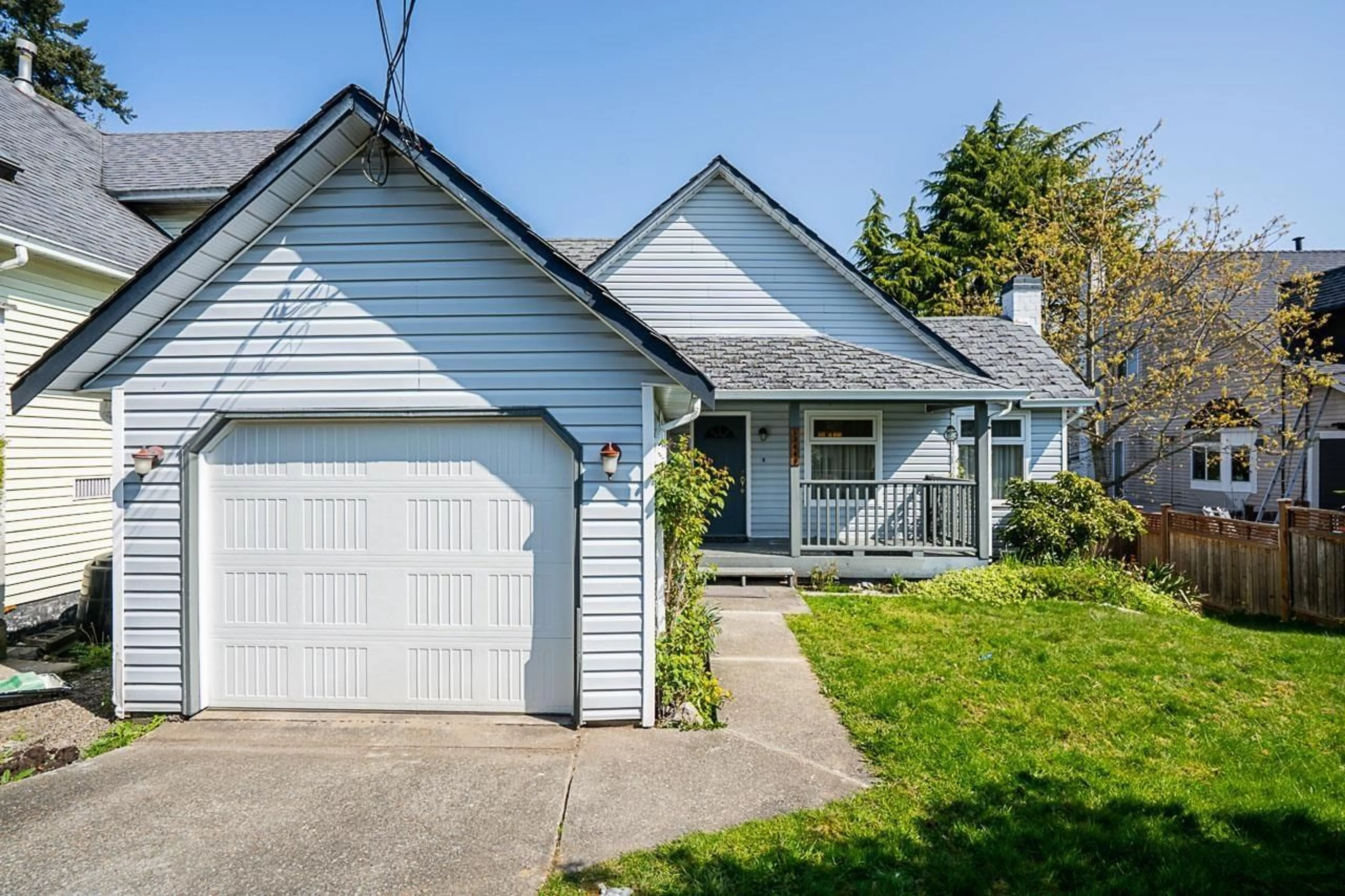 Home with vinyl exterior material, street for 13449 62, Surrey British Columbia V3X2J1