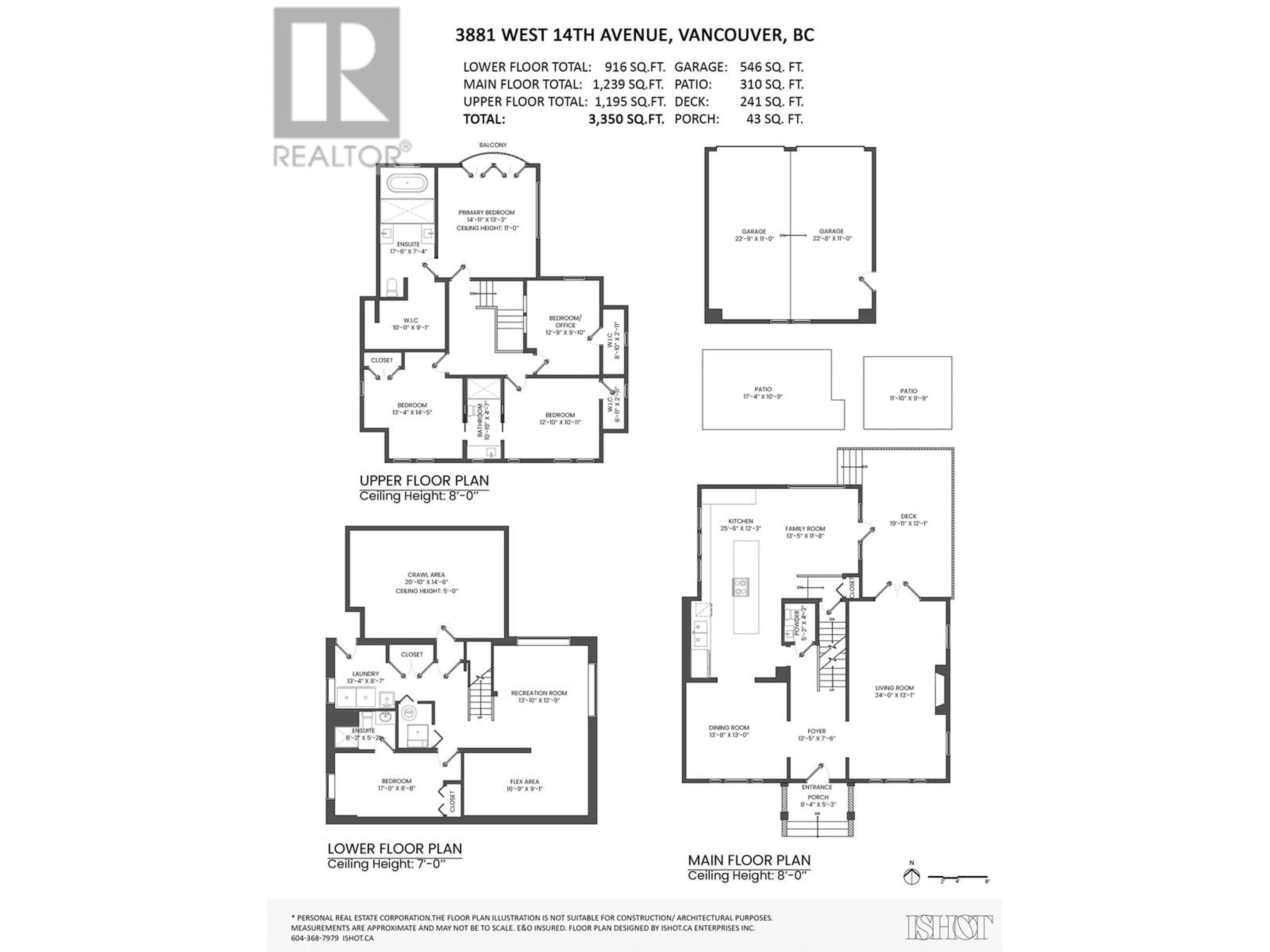 Floor plan for 3881 14TH AVENUE, Vancouver British Columbia V6R2X1