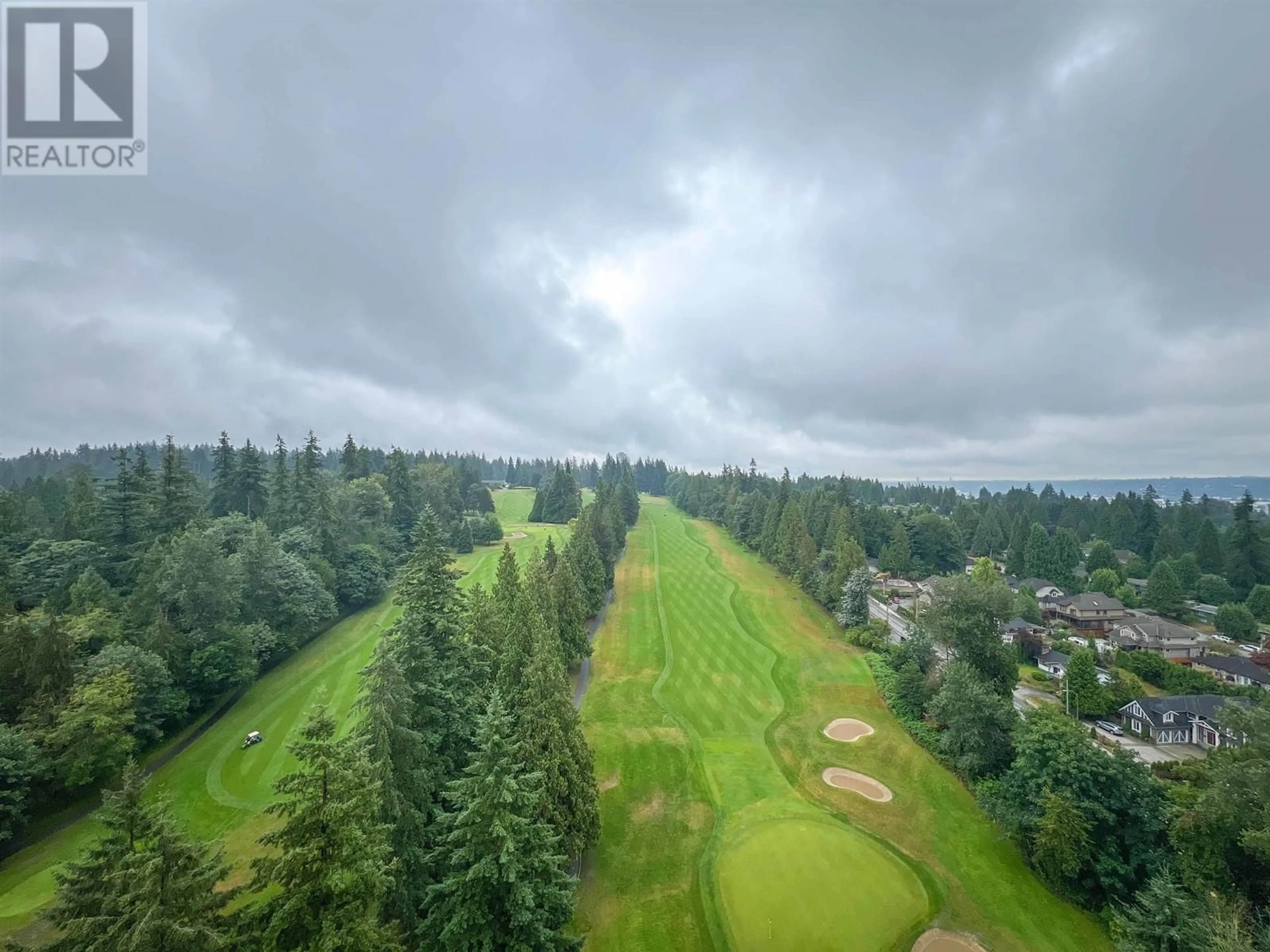 A pic from outside/outdoor area/front of a property/back of a property/a pic from drone, forest/trees view for 2004 - 595 AUSTIN AVENUE, Coquitlam British Columbia V3K0G7