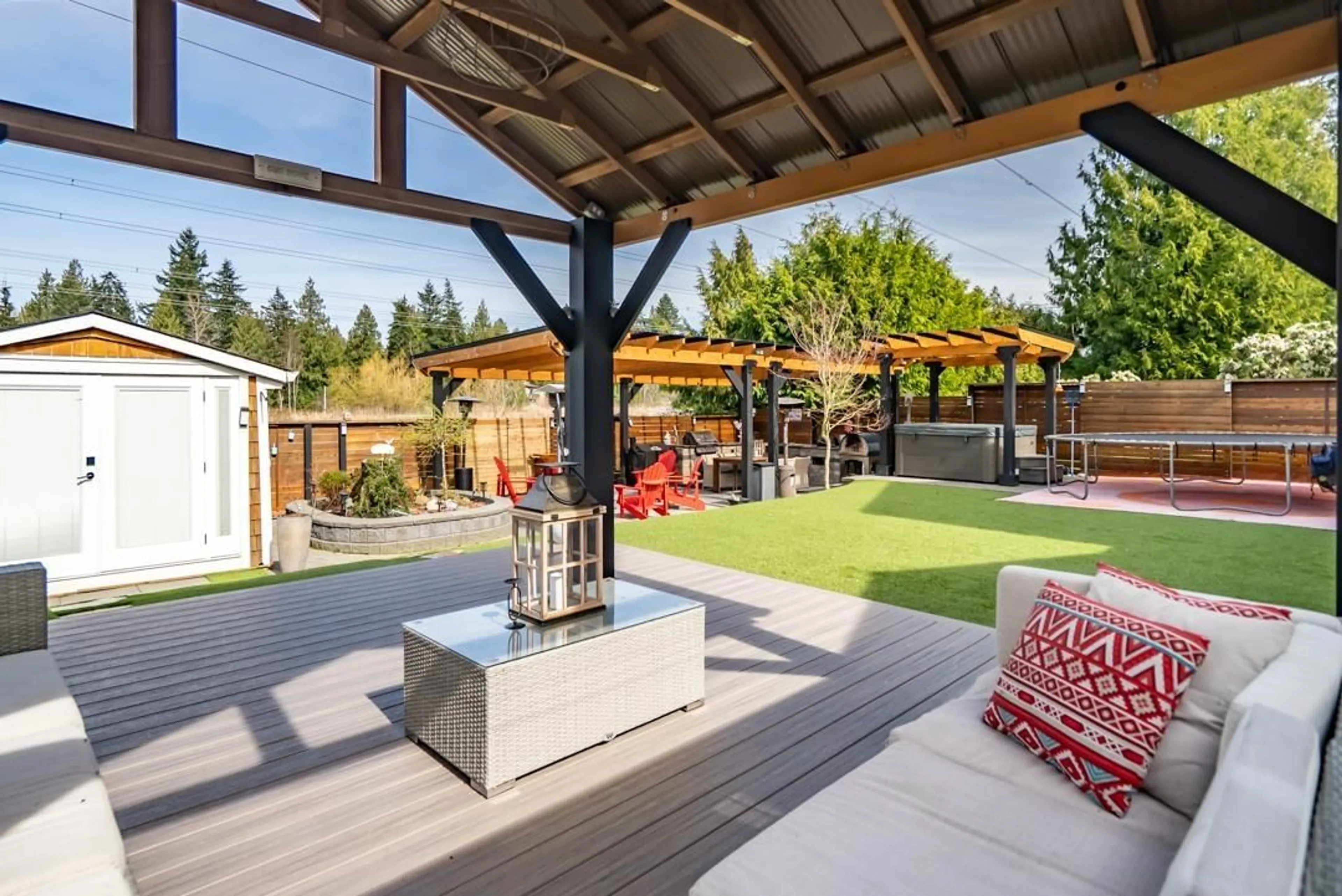 Patio, mountain view for 4436 203, Langley British Columbia V3A6P7