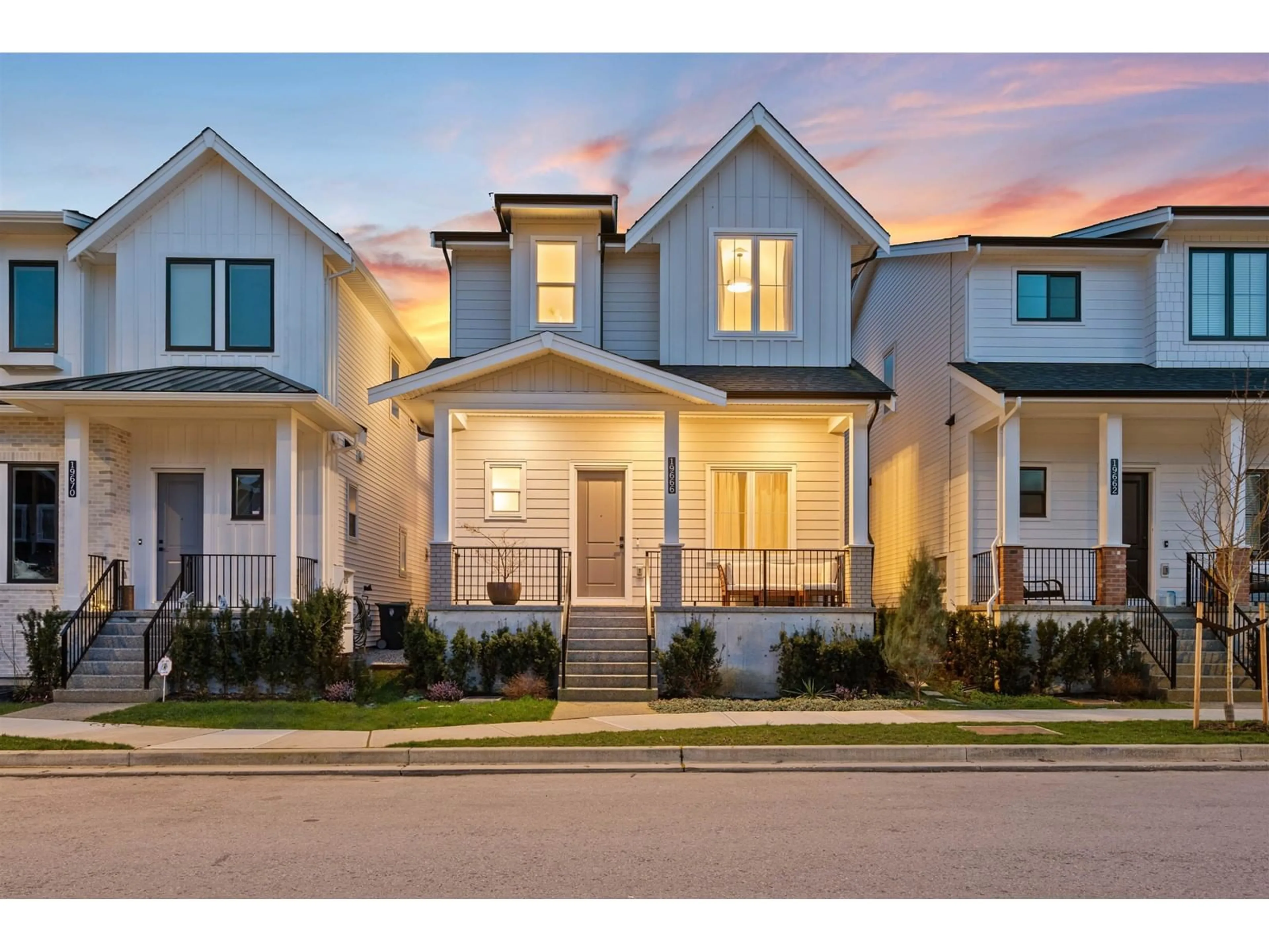 Home with brick exterior material, street for 19666 75B, Langley British Columbia V2Y3T2