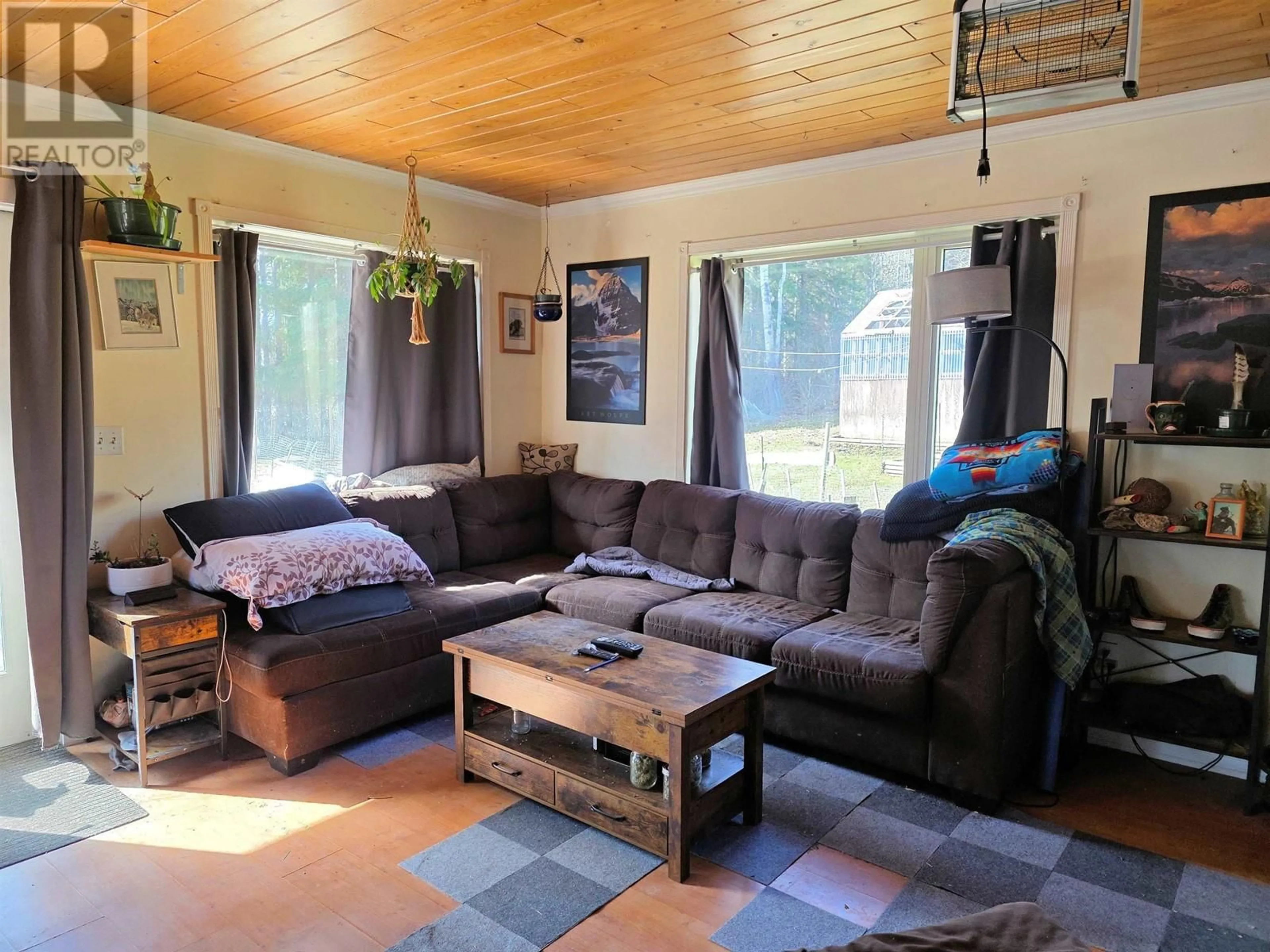 Living room with furniture, unknown for 18715 GRANTHAM ROAD, Houston British Columbia V0J2X2