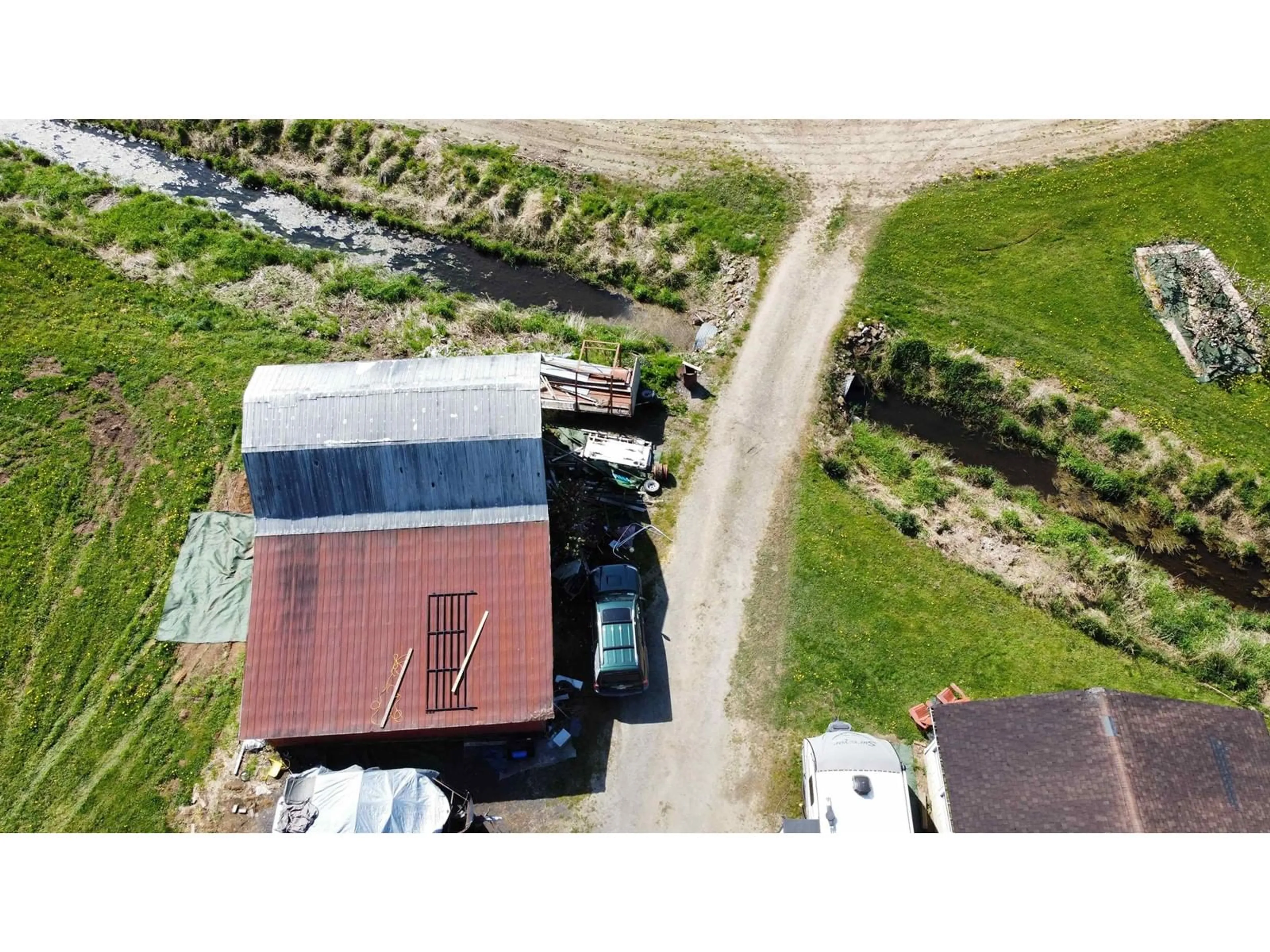A pic from outside/outdoor area/front of a property/back of a property/a pic from drone, building for 5970 MCCALLUM ROAD, Agassiz British Columbia V0M1A3
