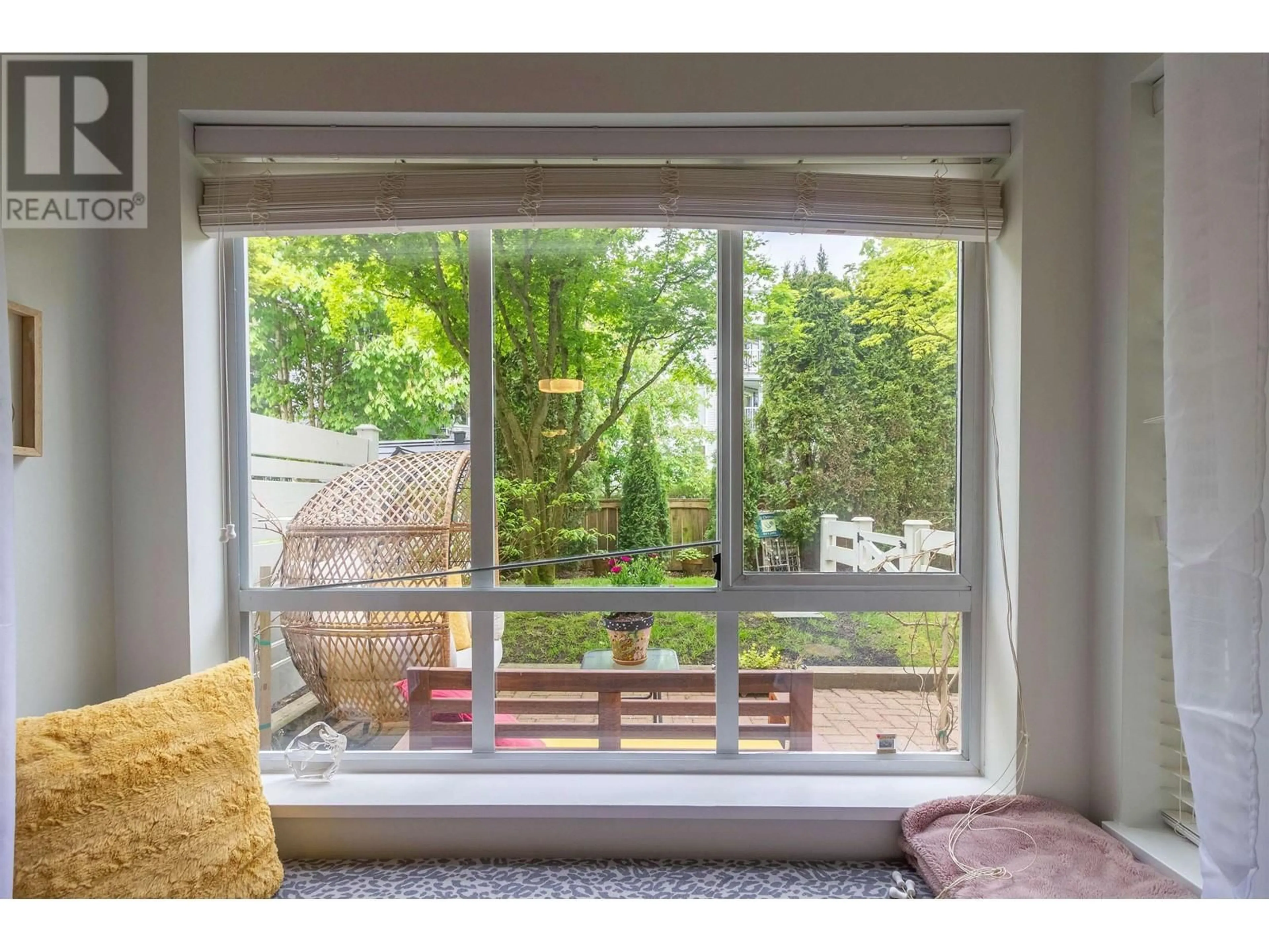 Balcony in the apartment, forest/trees view for 104 - 6745 STATION HILL COURT, Burnaby British Columbia V3N4Z4