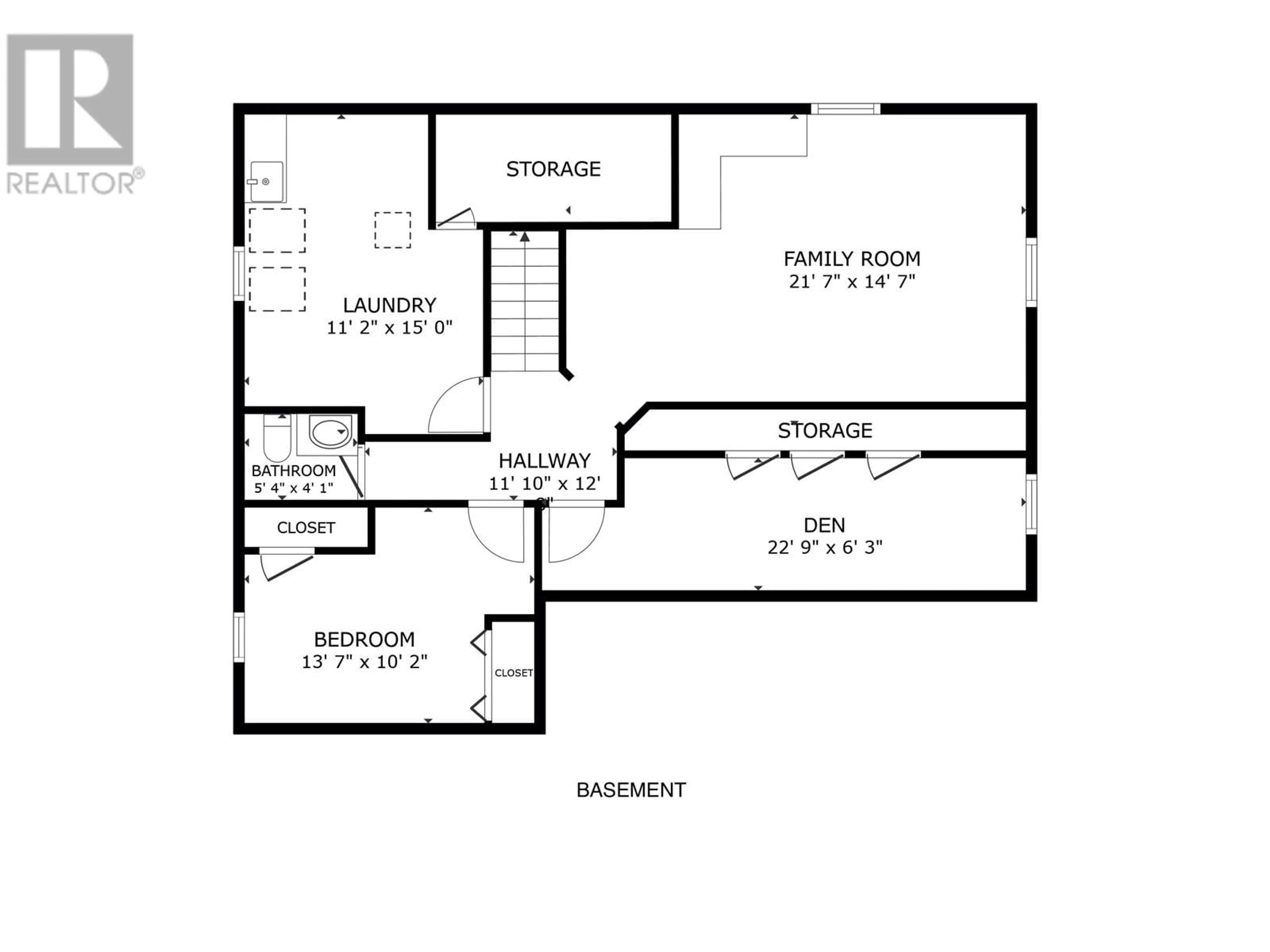 Floor plan for 12217 JUNIPER AVENUE, Fort St. John British Columbia V1J8E5