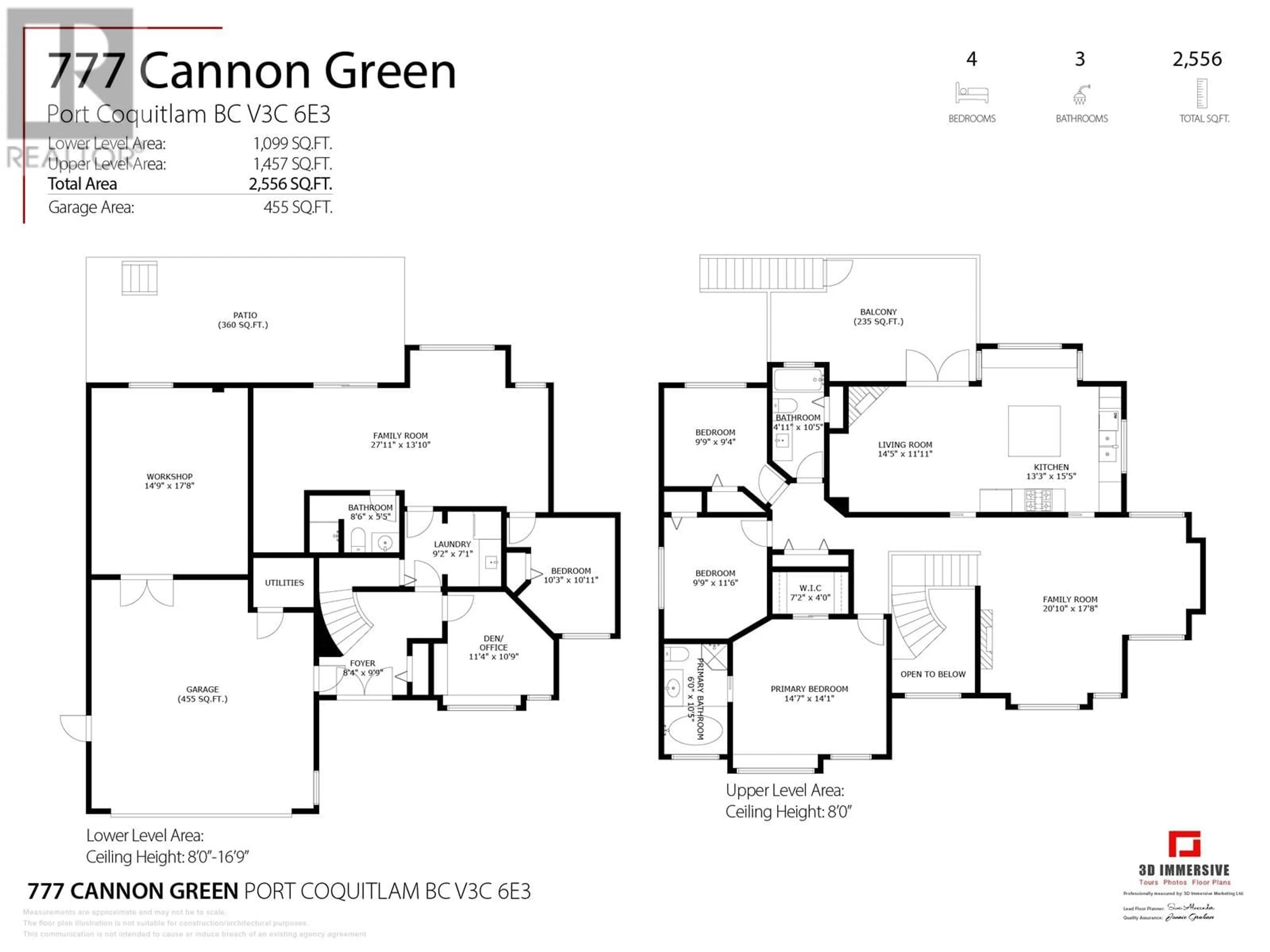 Floor plan for 777 CANNON, Port Coquitlam British Columbia V3C6E3