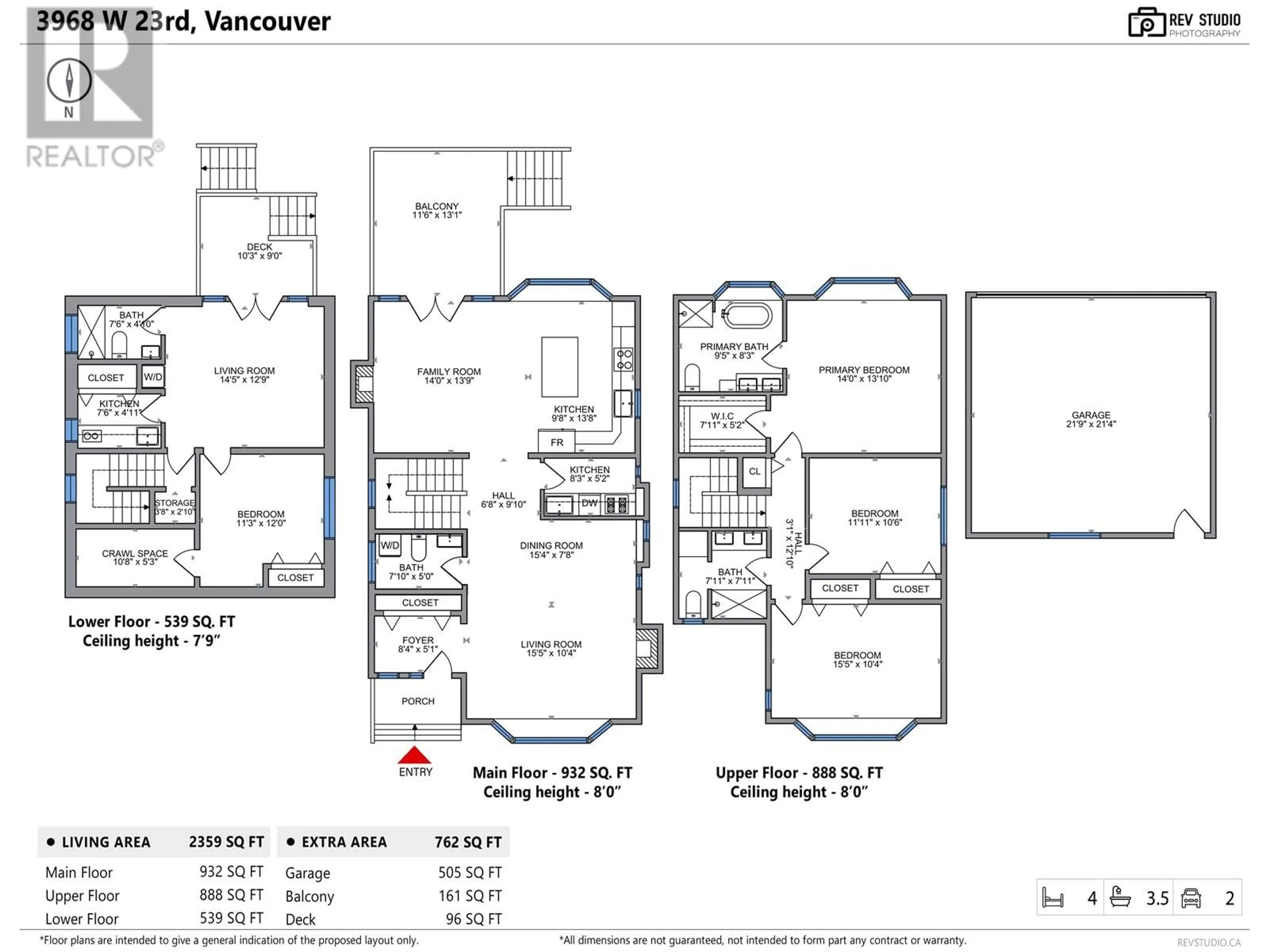 Floor plan for 3968 23RD AVENUE, Vancouver British Columbia V6S1L2