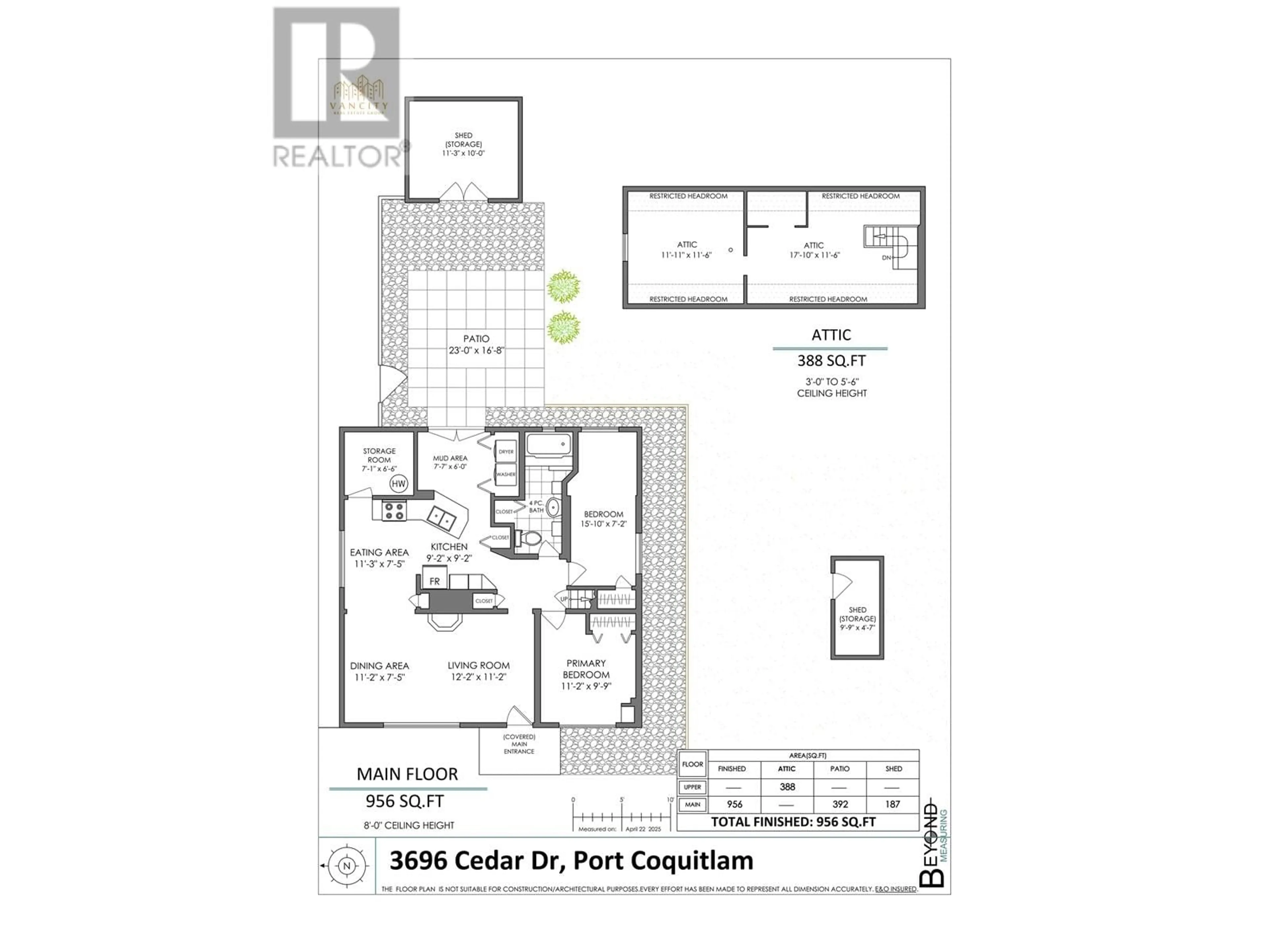 Floor plan for 3696 CEDAR DRIVE, Port Coquitlam British Columbia V3B3C9
