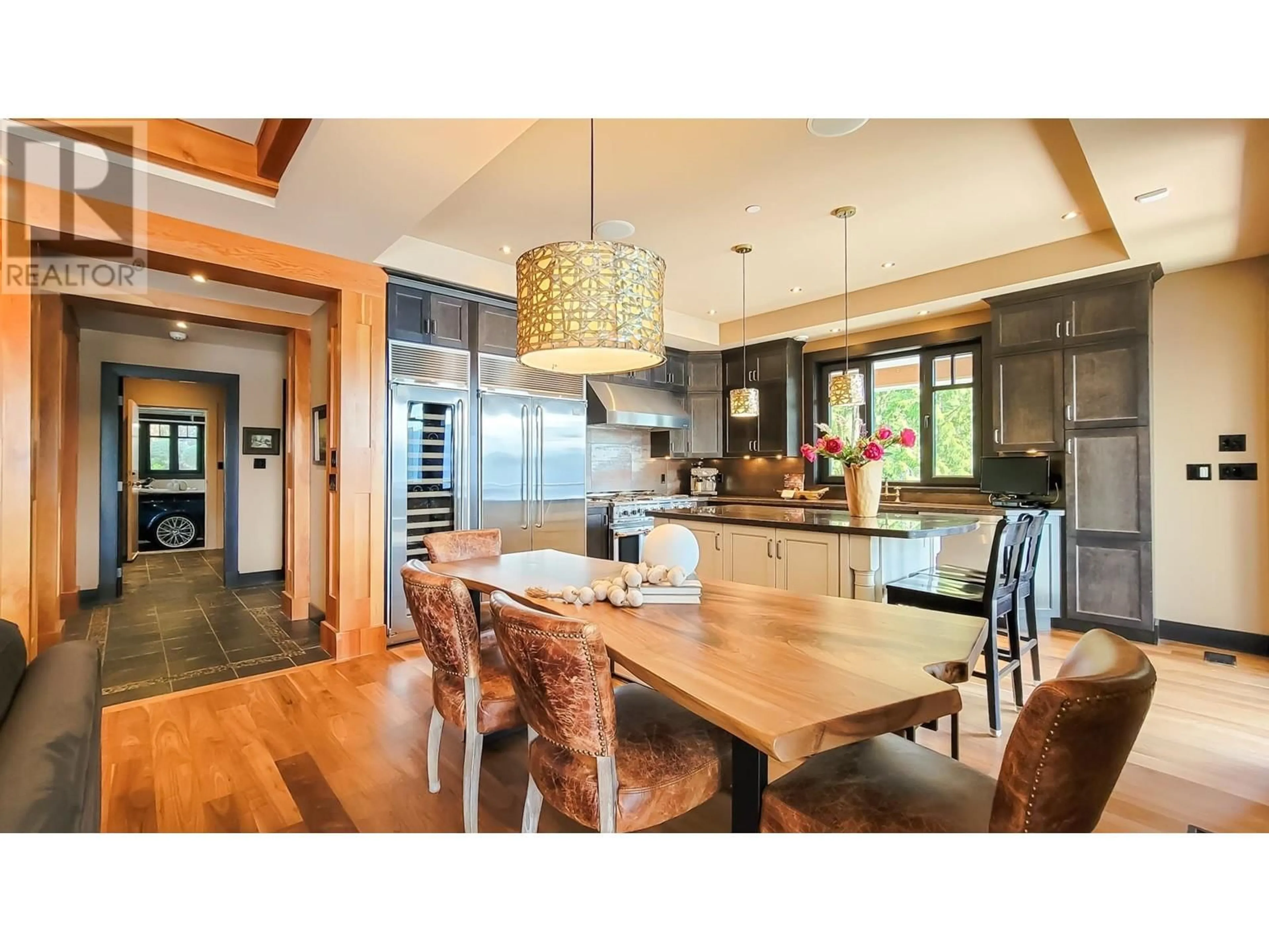 Open concept kitchen, wood/laminate floor for 5125 INDIAN RIVER DRIVE, North Vancouver British Columbia V7G2T6