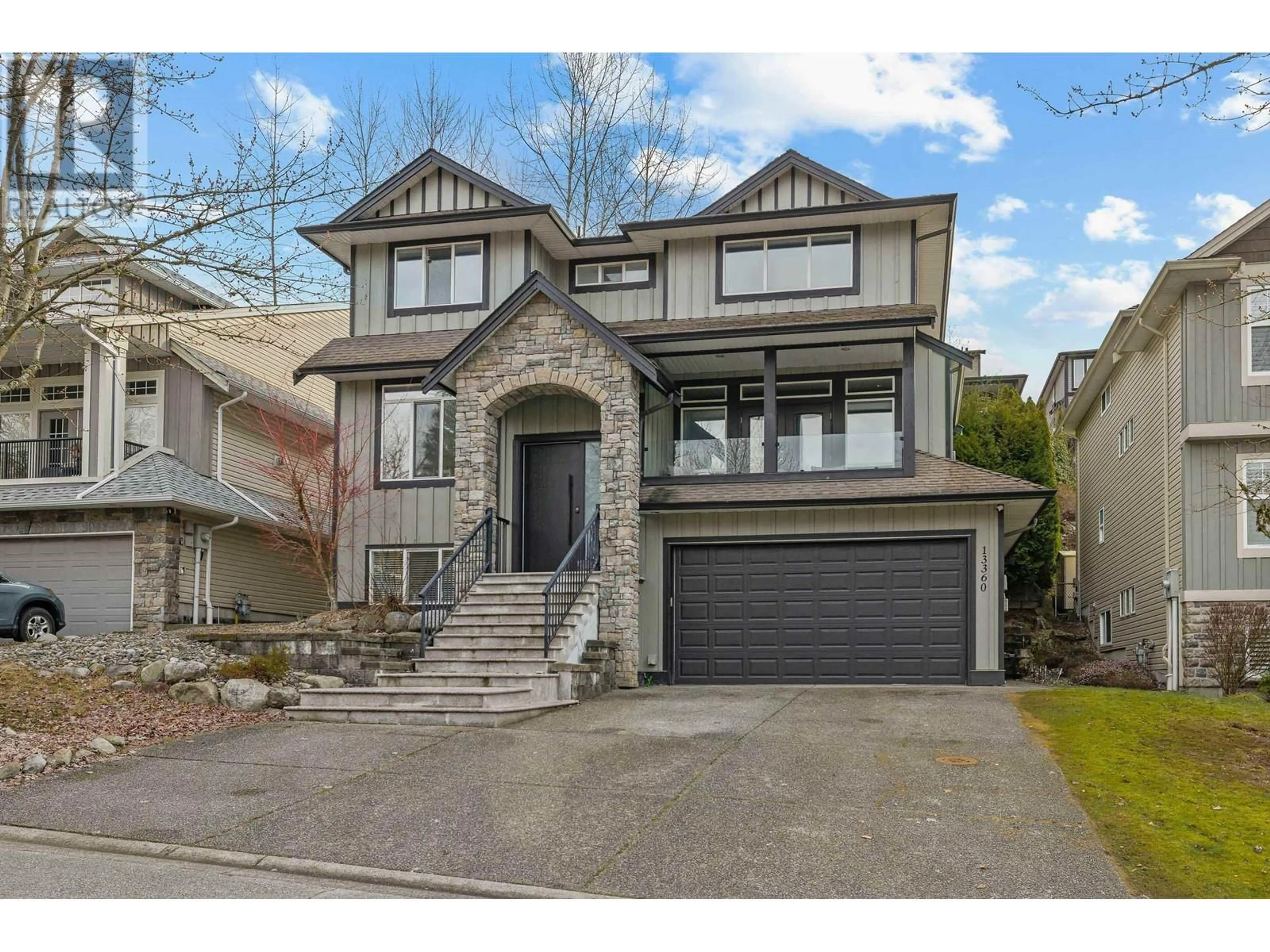 Home with vinyl exterior material, street for 13360 235 STREET, Maple Ridge British Columbia V4R2W3