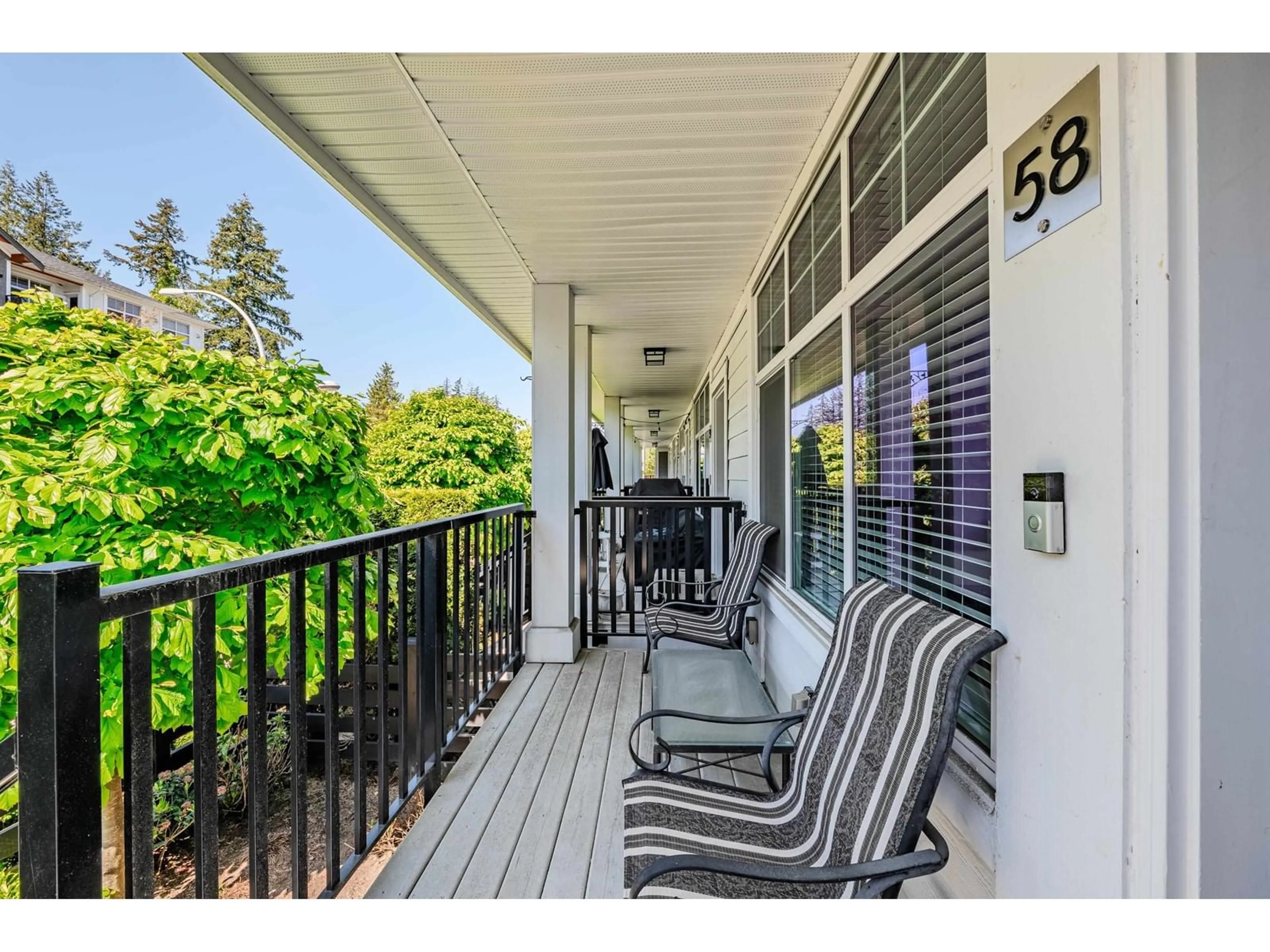 Patio, street for 58 - 14541 WINTER, Surrey British Columbia V4P0G5