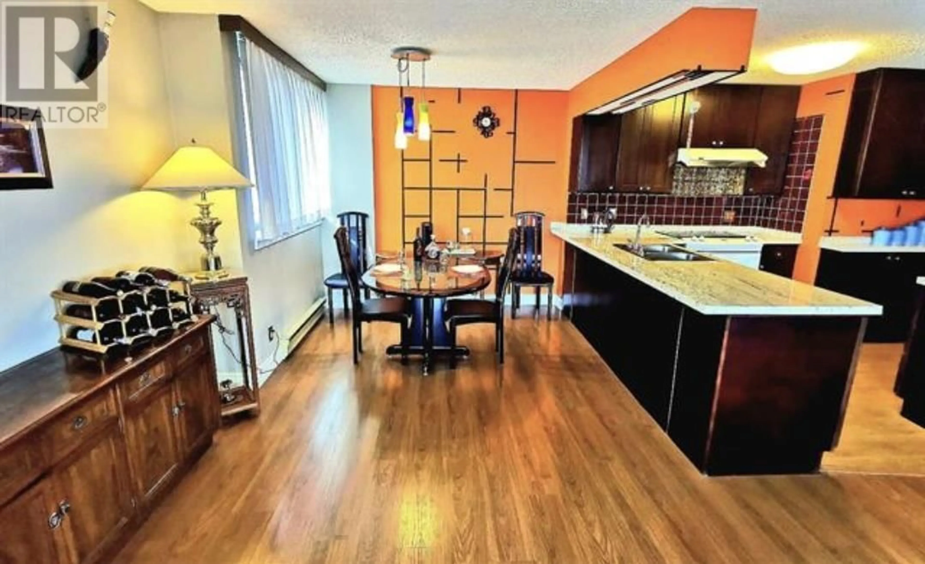 Dining room, wood/laminate floor for 2007 - 3980 CARRIGAN COURT, Burnaby British Columbia V3N4S6