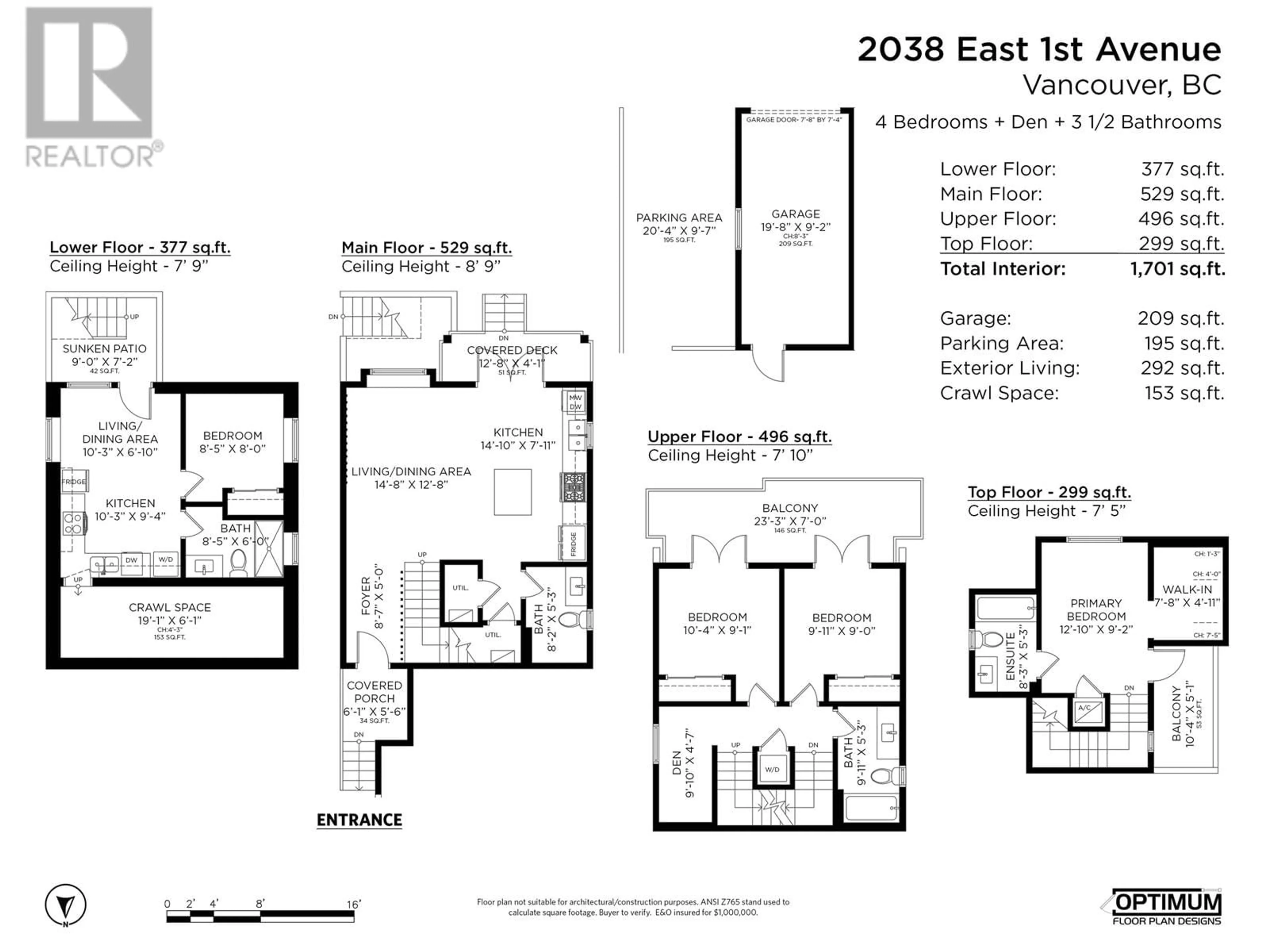 Floor plan for 2038 1ST AVENUE, Vancouver British Columbia V5N1B5